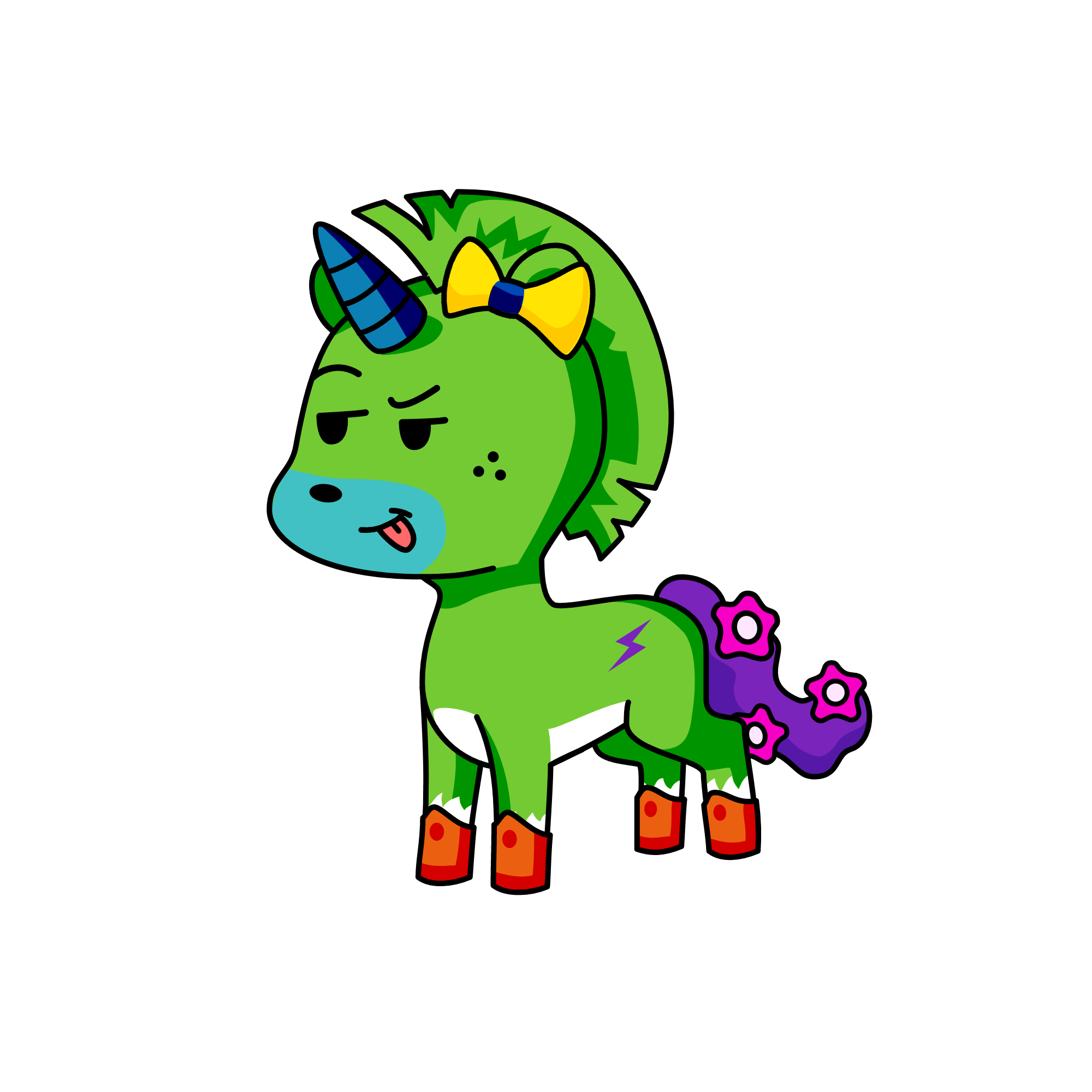 hey what, the unicorn