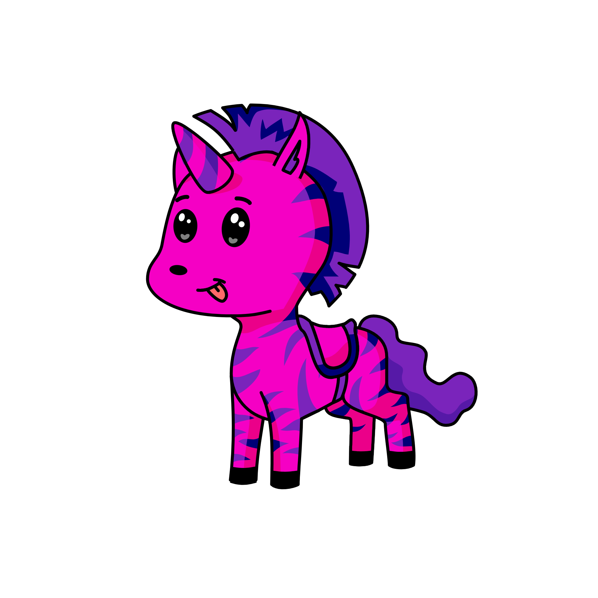 Cheshire Cat(Alice in Wonderland), the unicorn