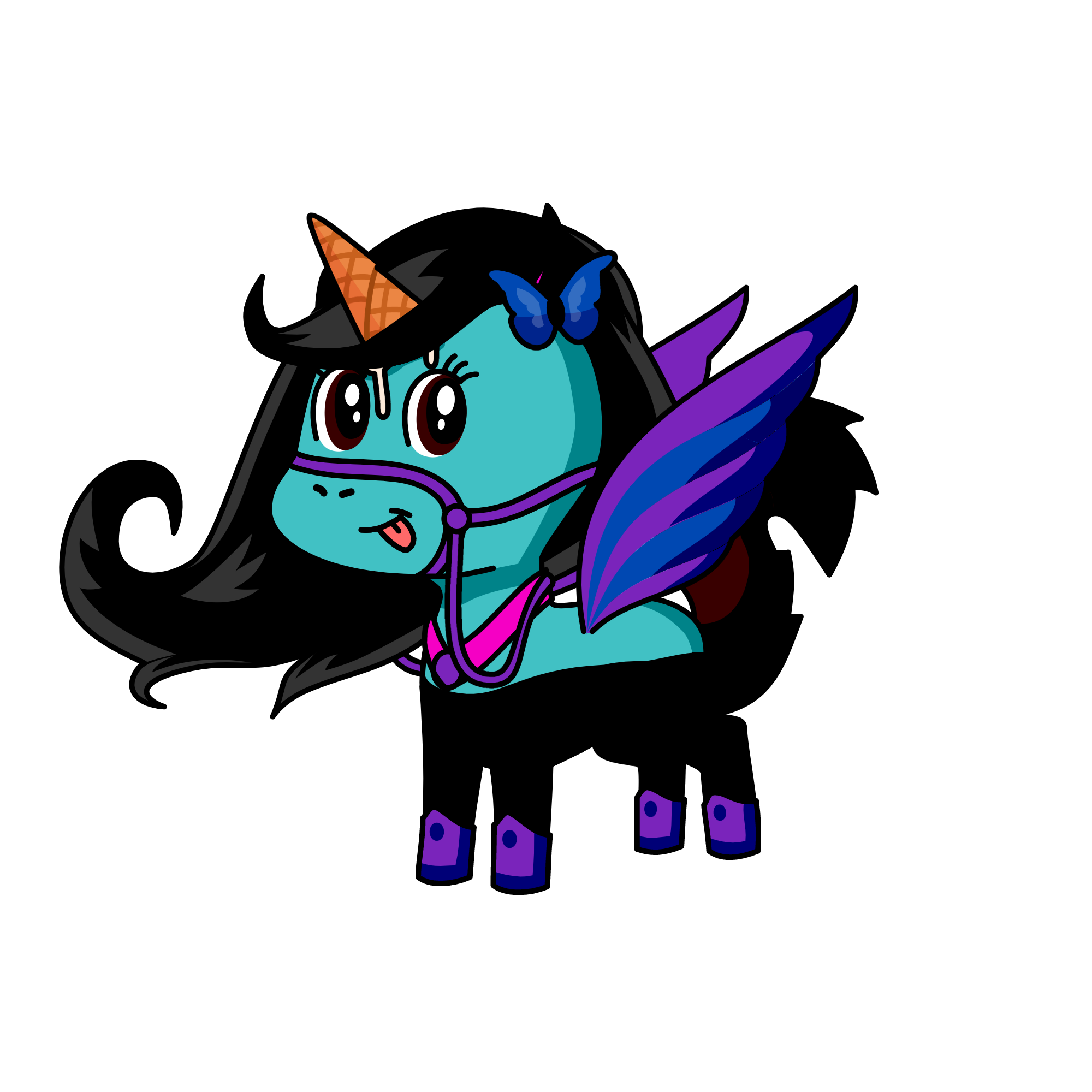 how I look today(The date is 11/18/22, the unicorn