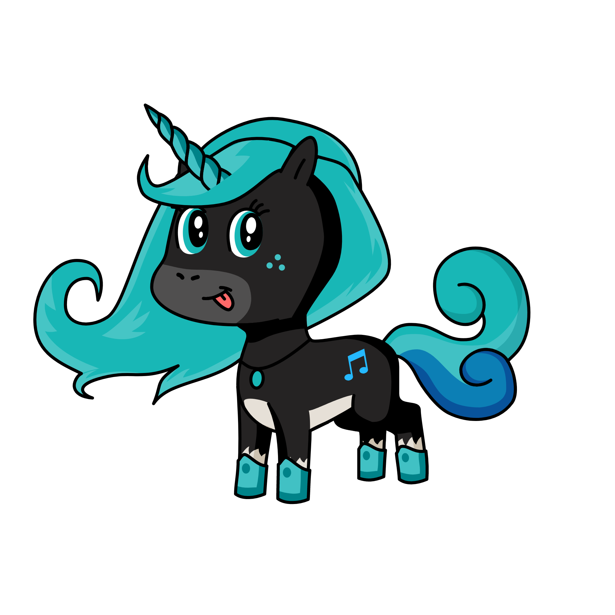 lovey_bird, the unicorn