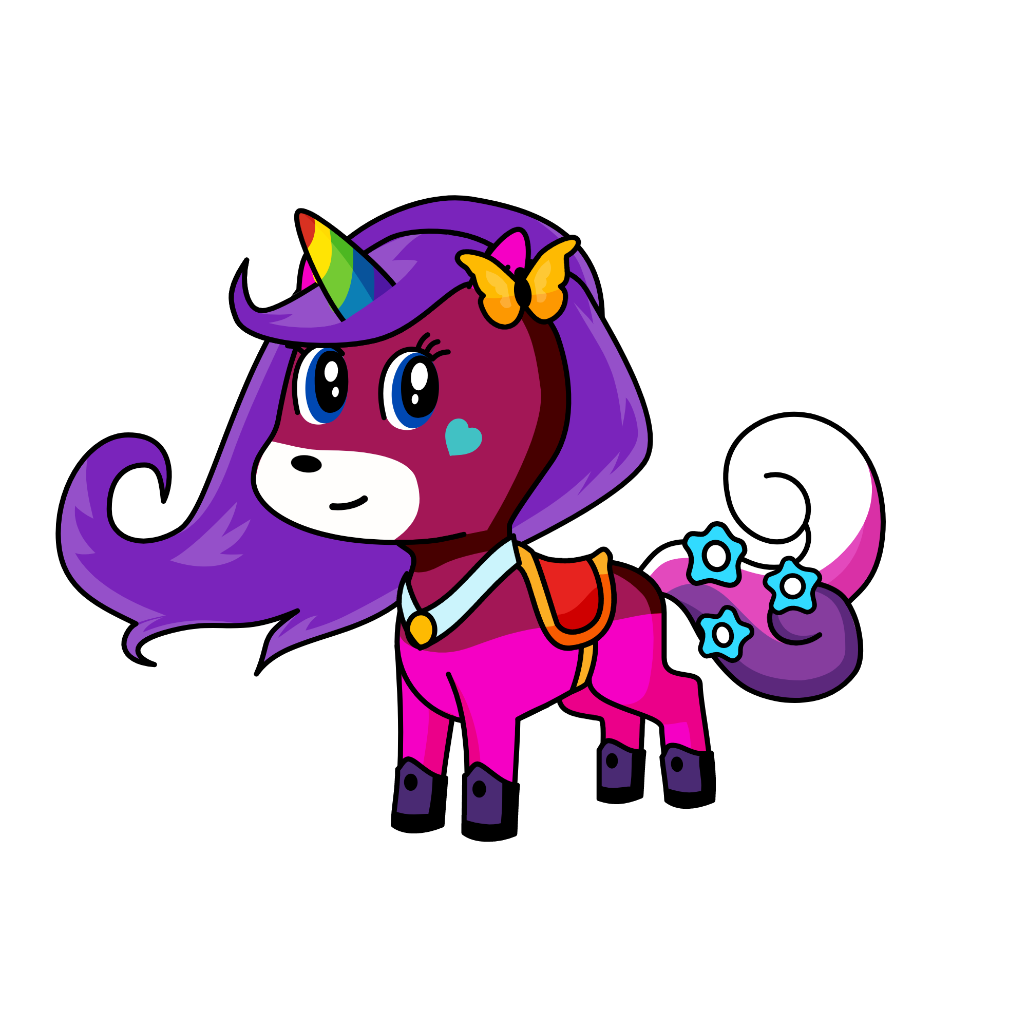 fluflies, the unicorn