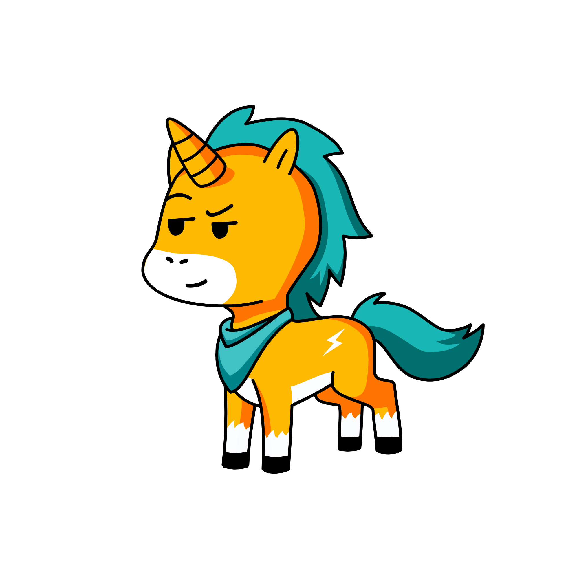 Sheriff Hitch, the unicorn