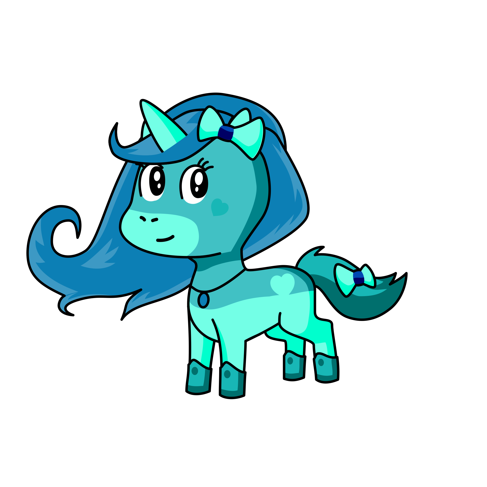 Cold corn, the unicorn