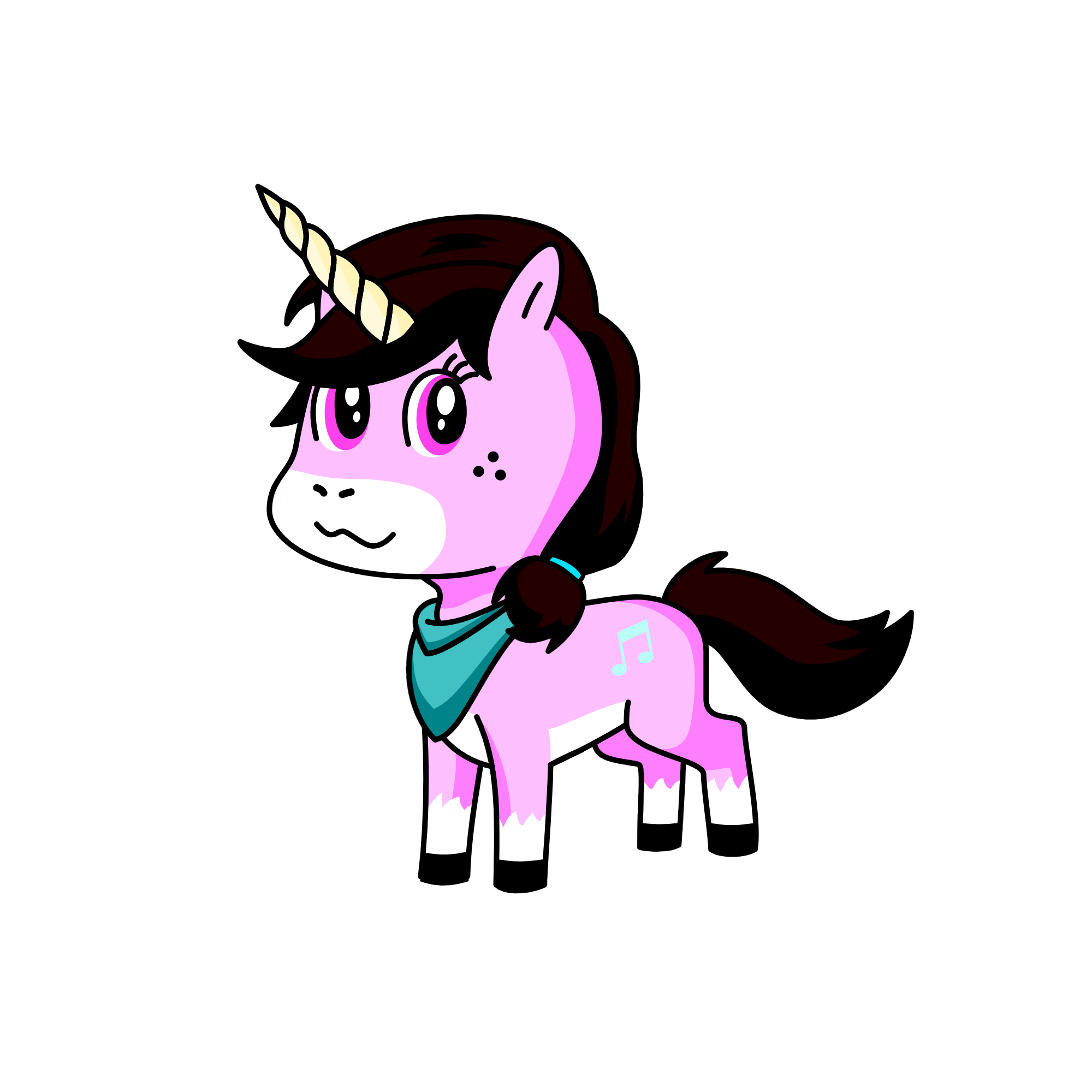 Tiffany, the unicorn