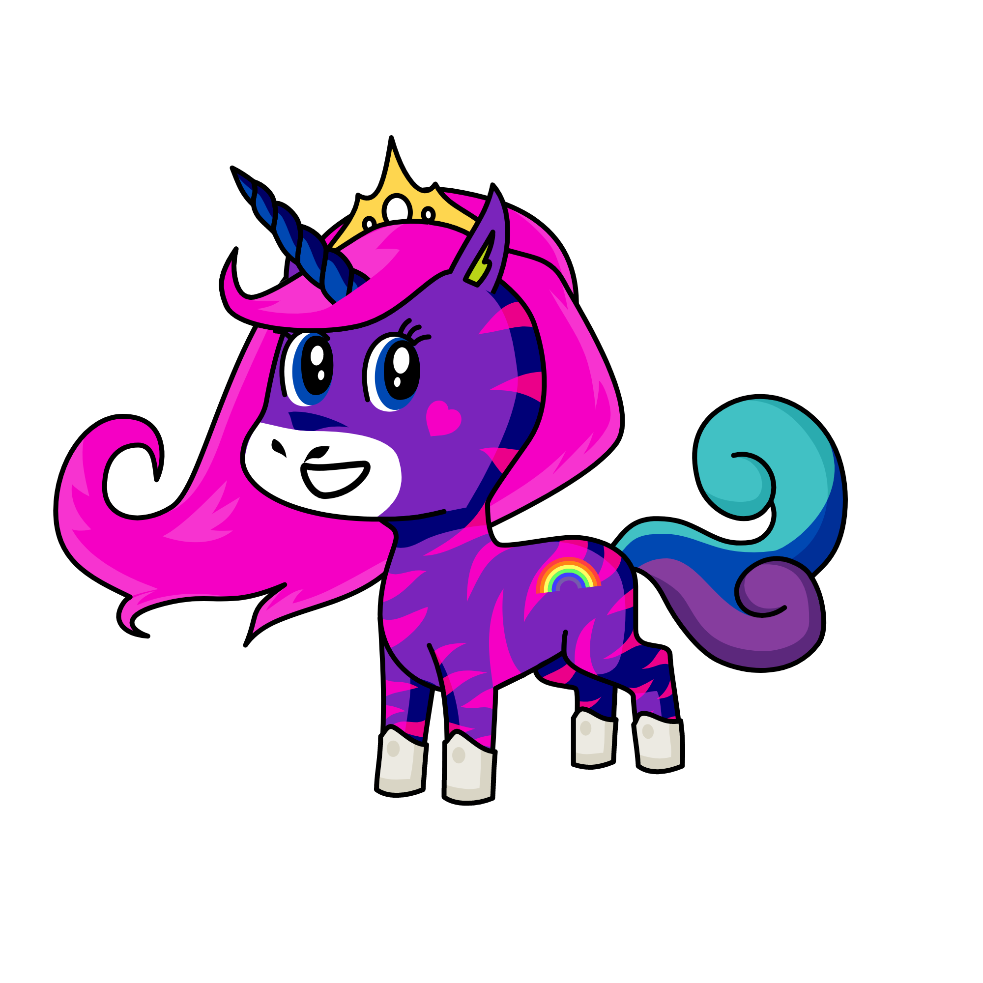 mina, the unicorn