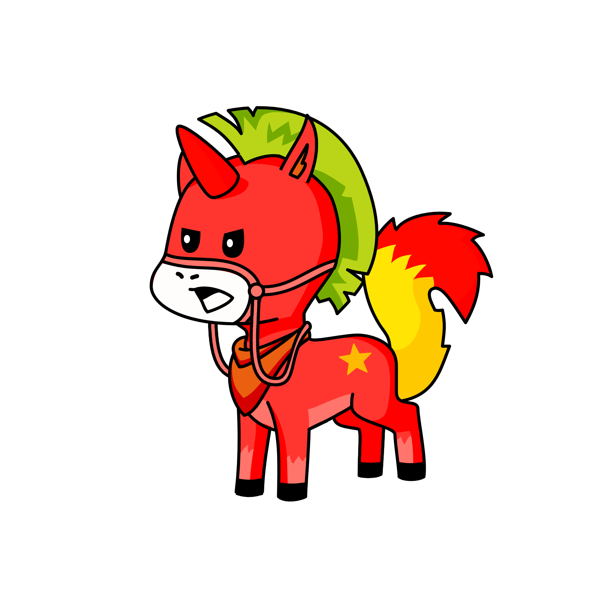 the lettle munn, the unicorn