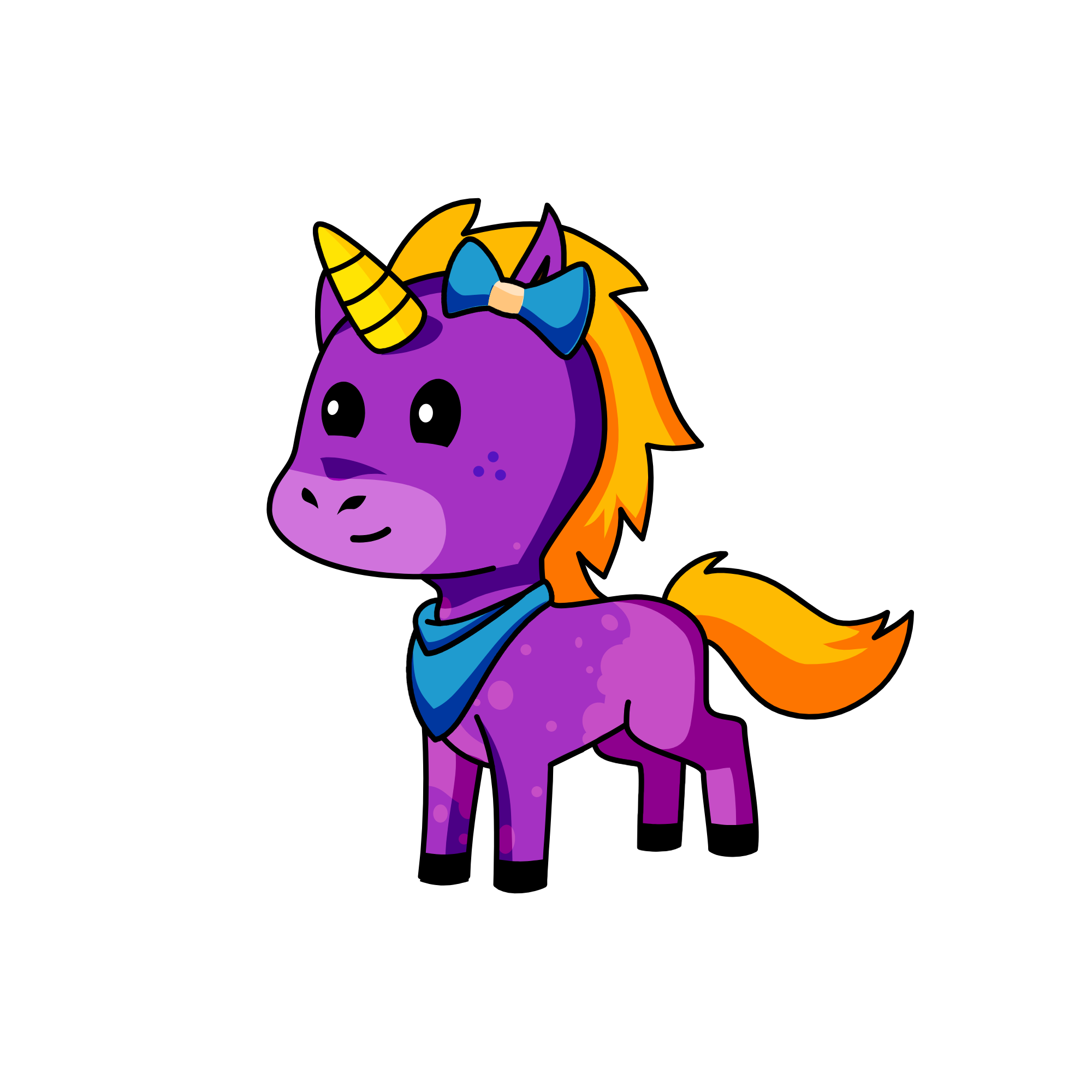 Dandelion, the unicorn