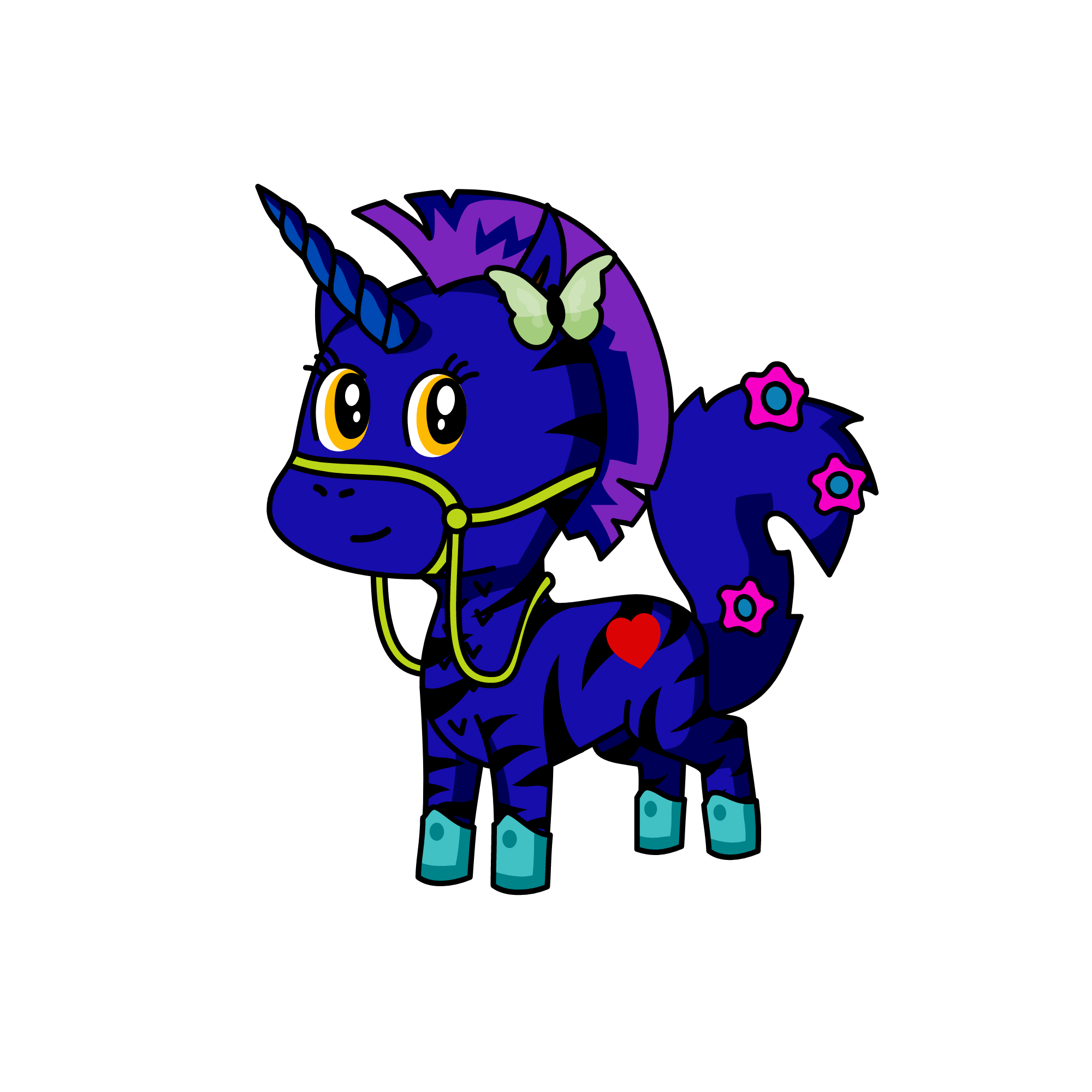 Evil Charlie, the unicorn