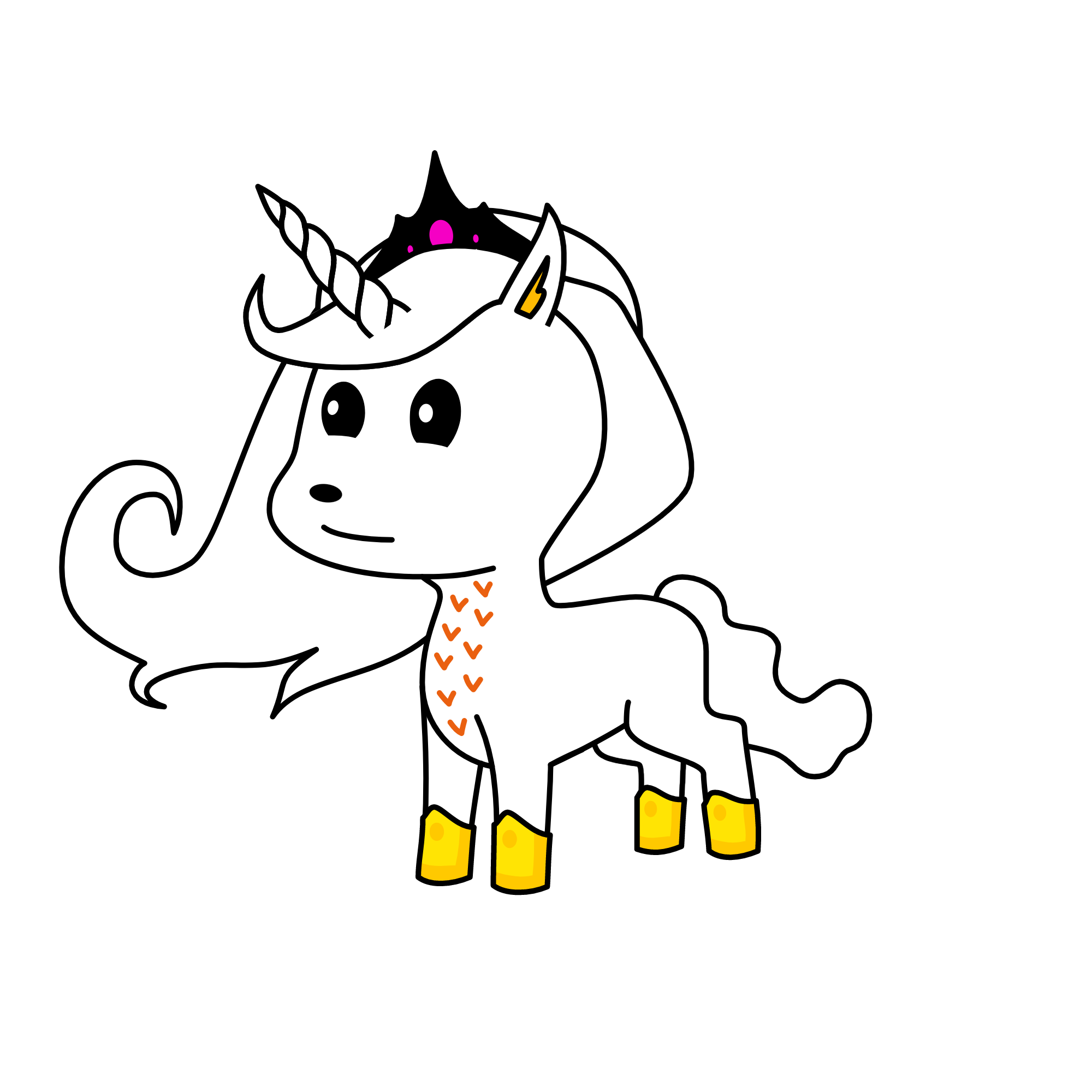 poop, the unicorn