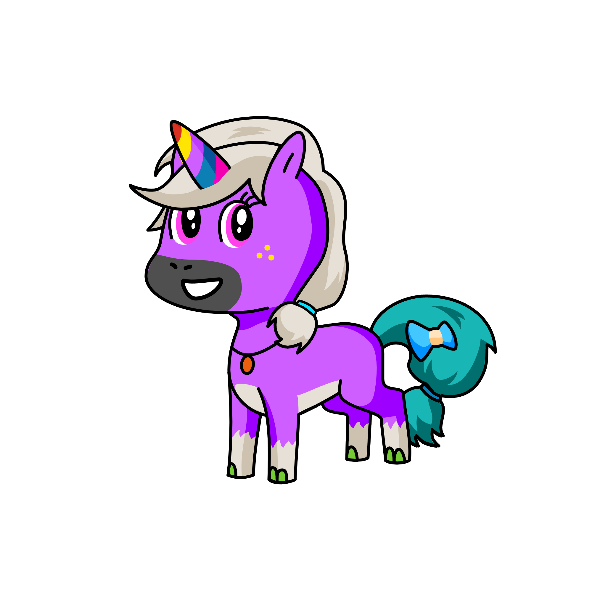 Alena, the unicorn