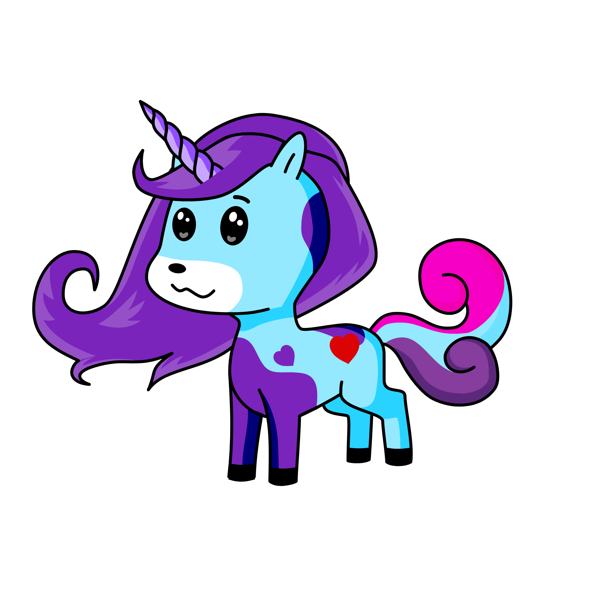 goo to night, the unicorn
