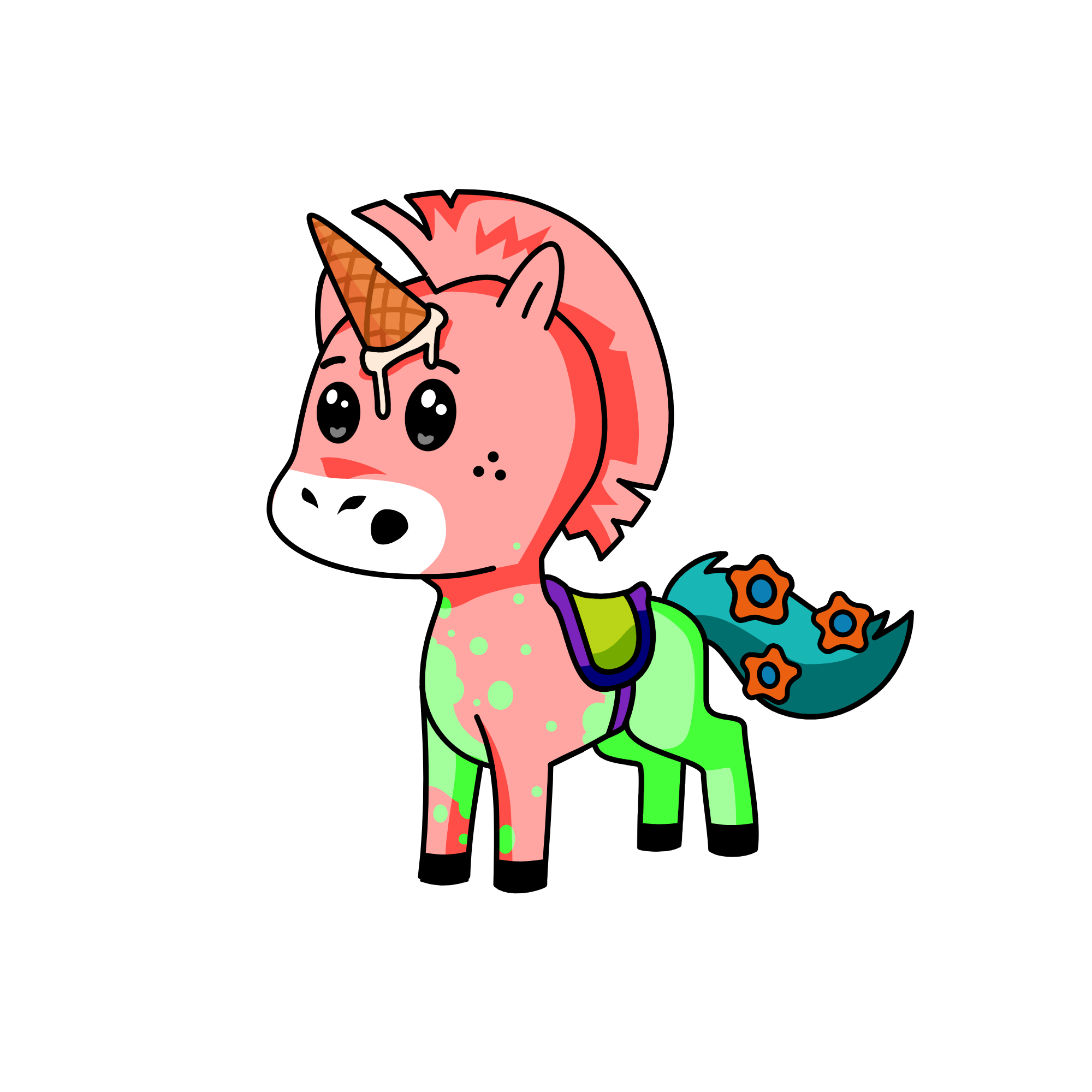 siapalala, the unicorn