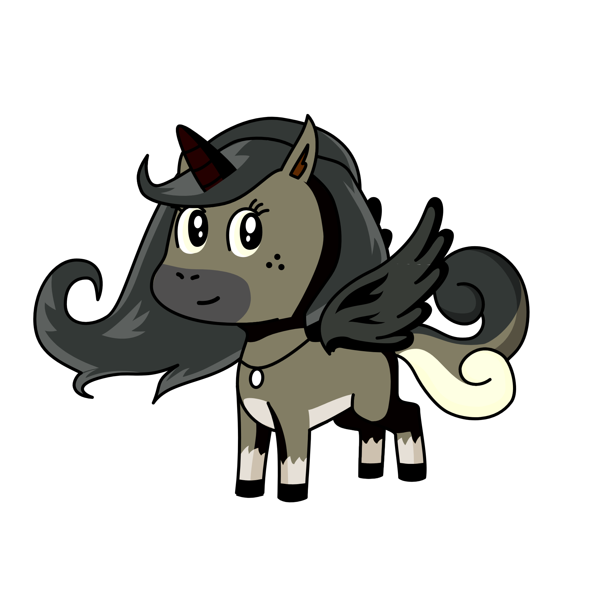 blackky, the unicorn