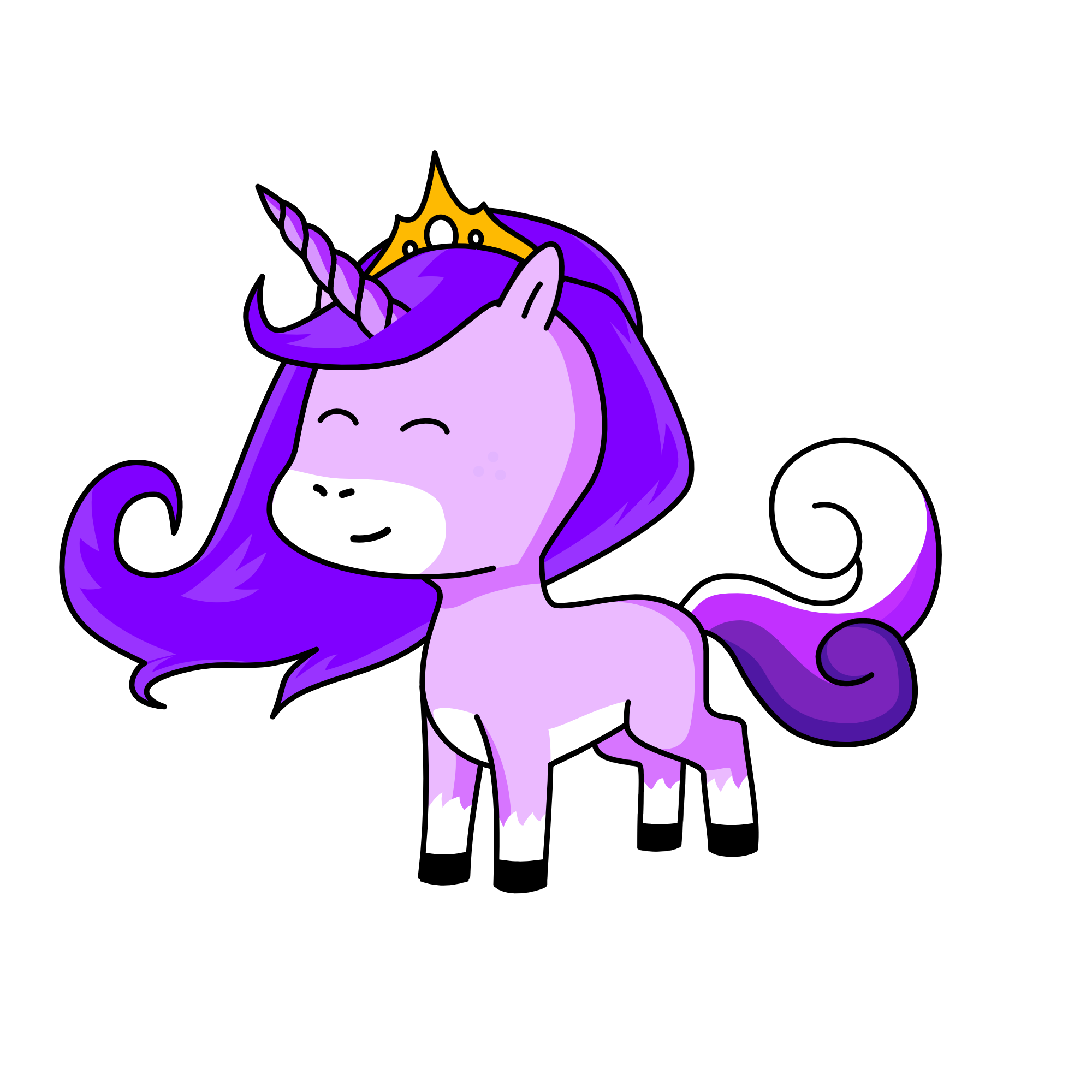 la~na the wild, the unicorn