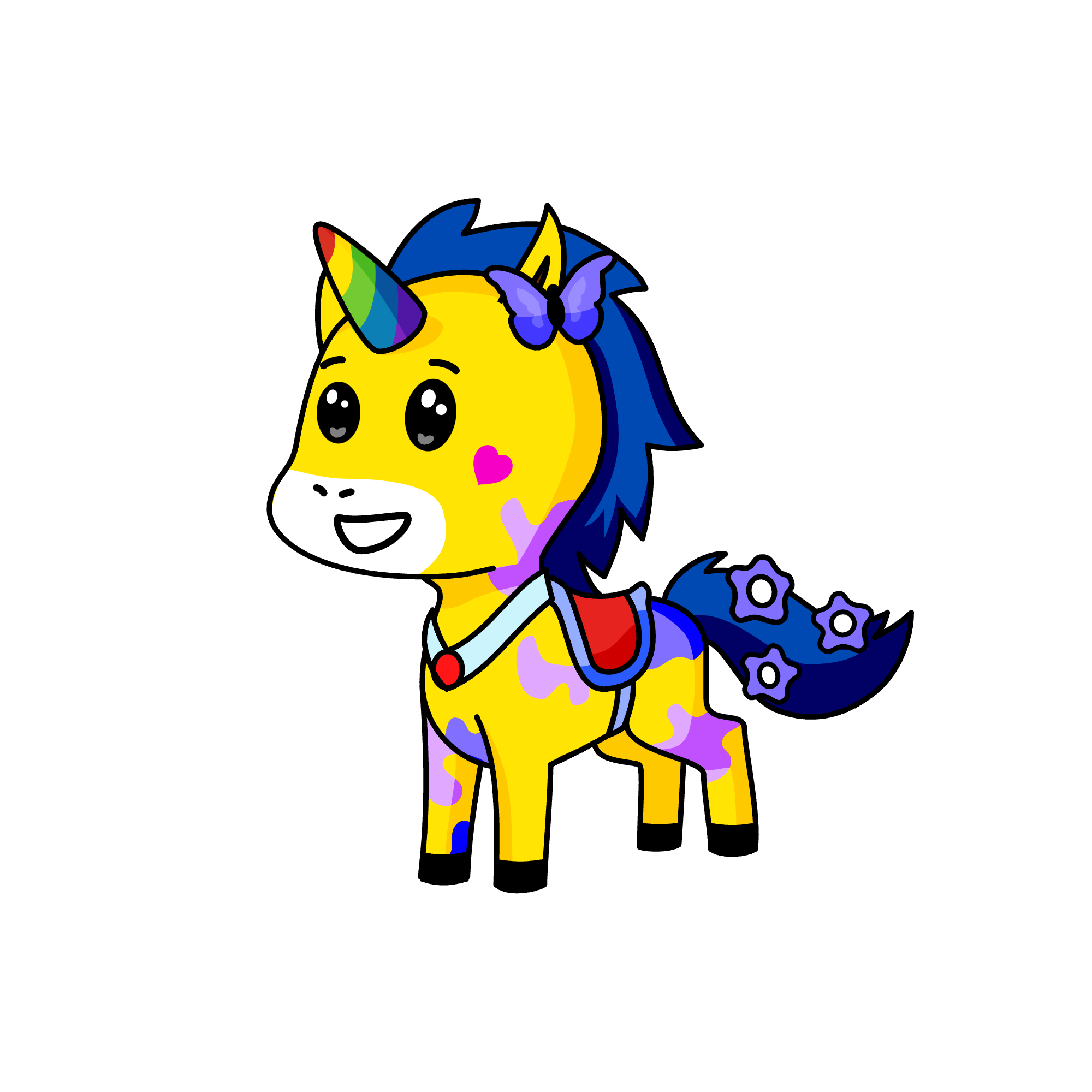 POPPY, the unicorn