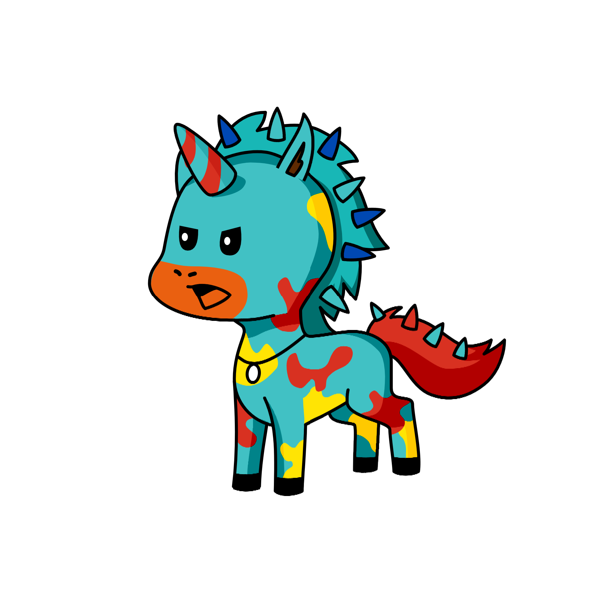 Bebe yoda, the unicorn