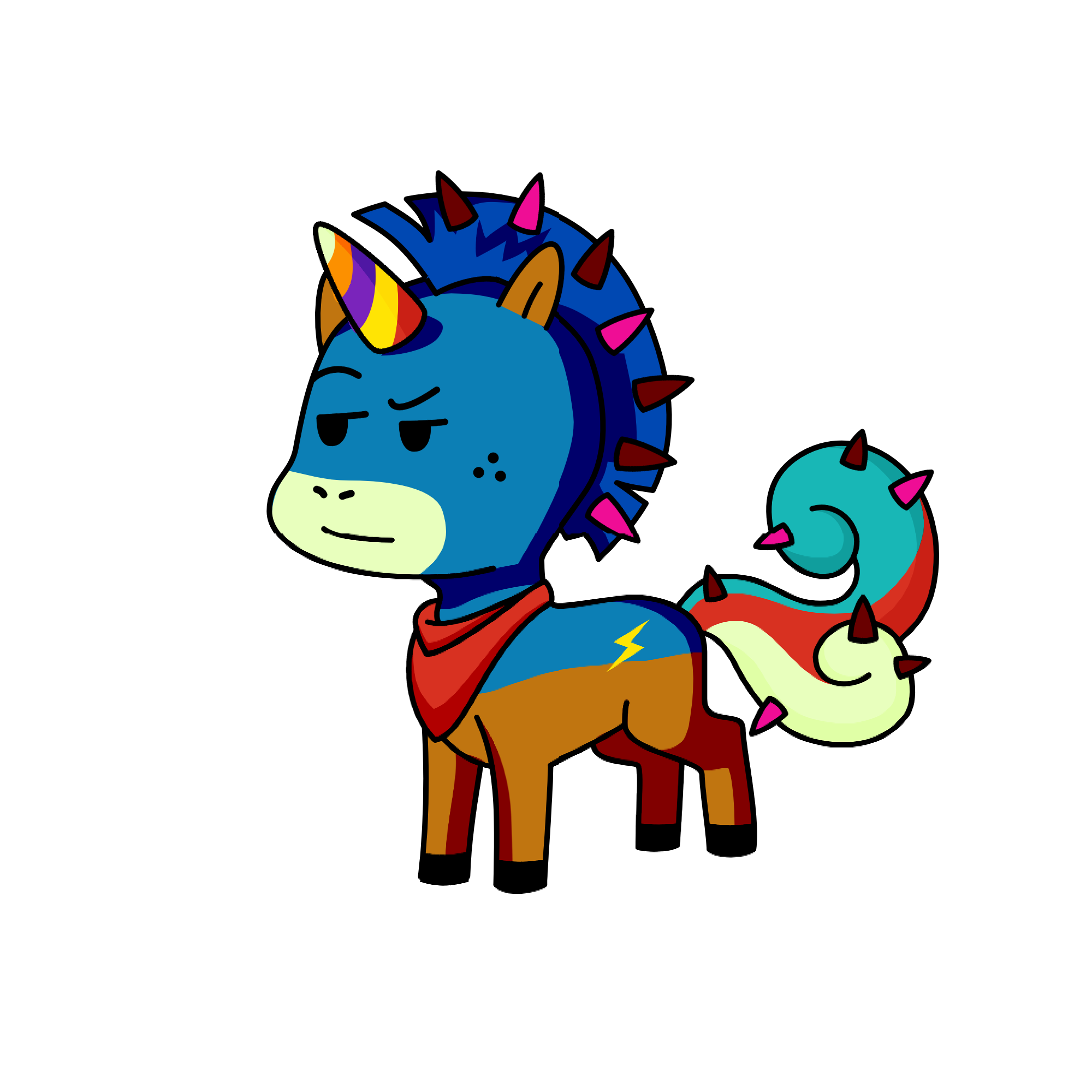 Rallo, the unicorn