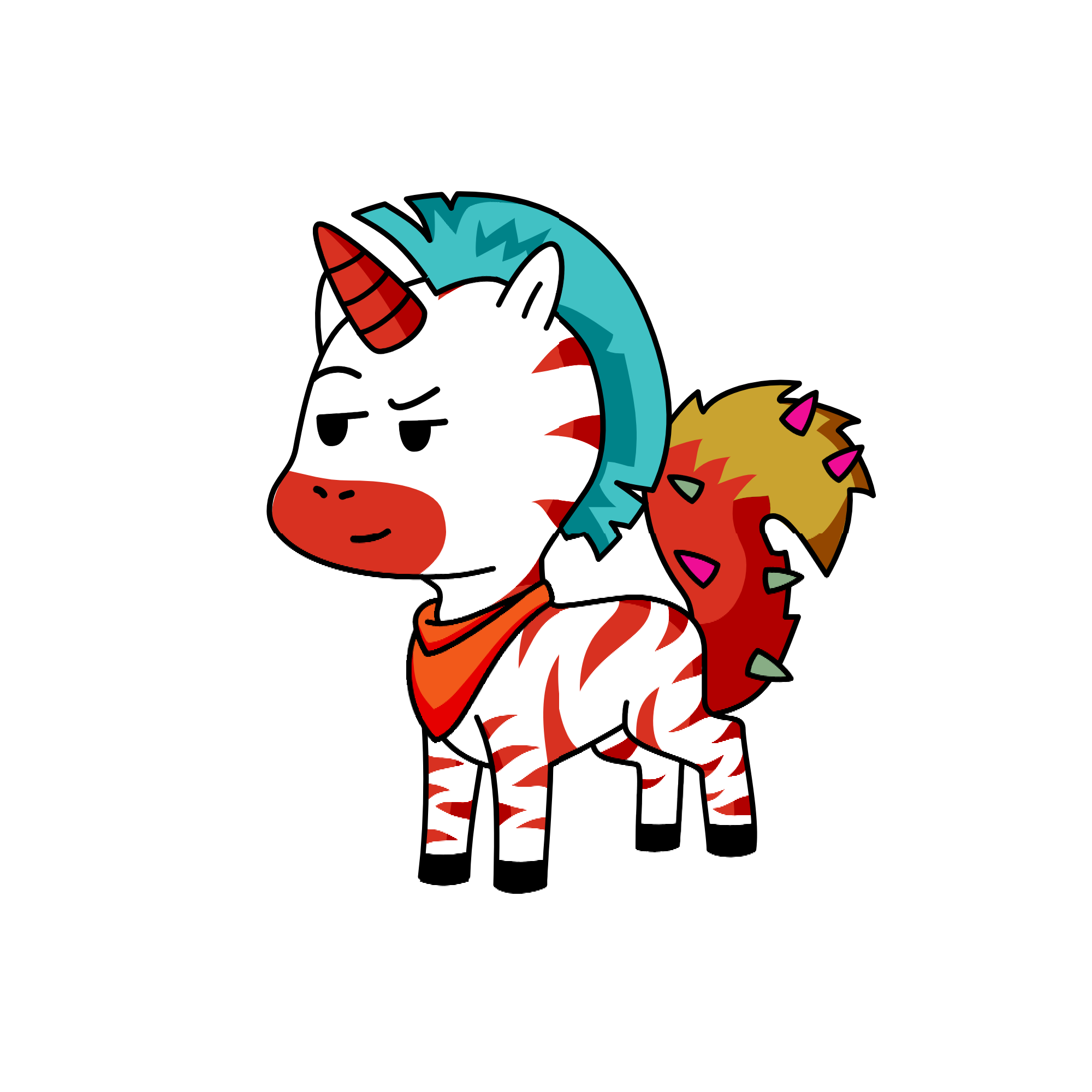Racx, the unicorn