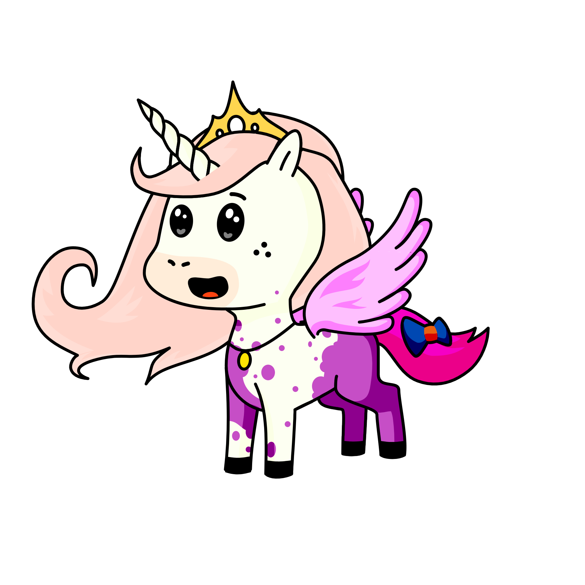 The White, the unicorn