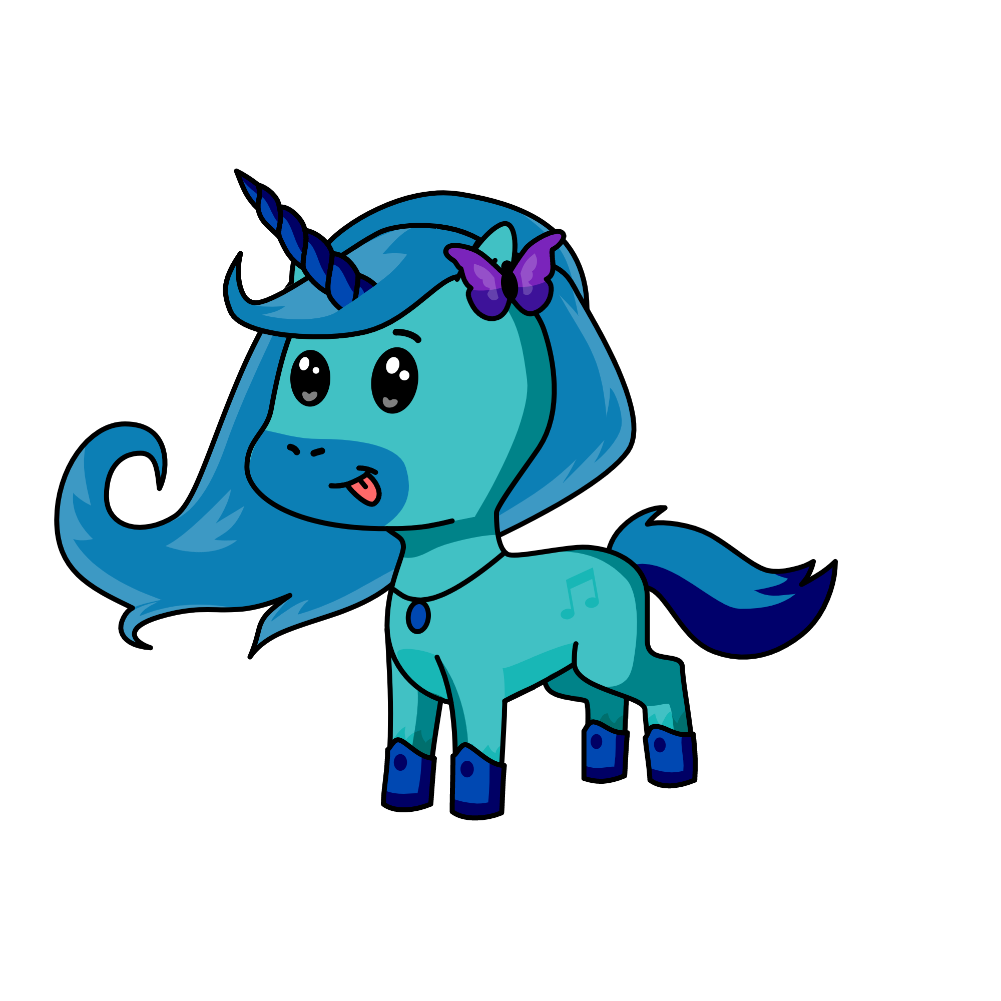 Ocena, the unicorn