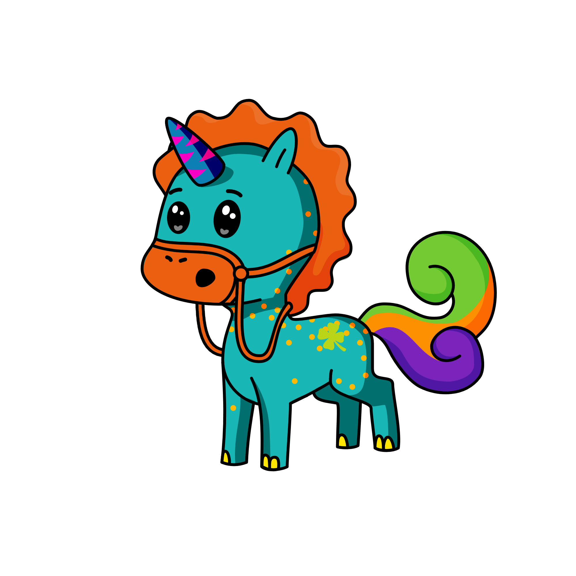 poopie baby, the unicorn