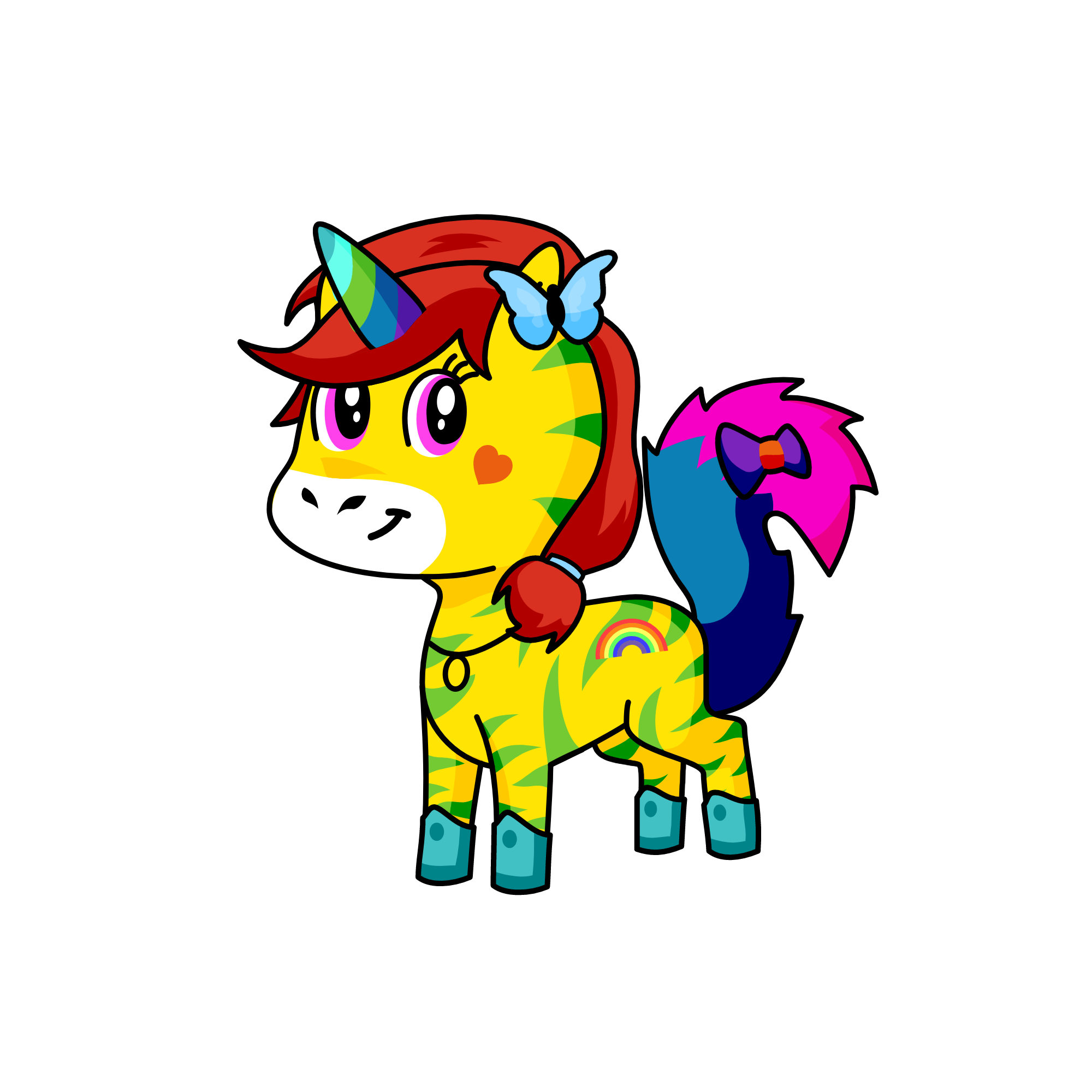 Icy, the unicorn