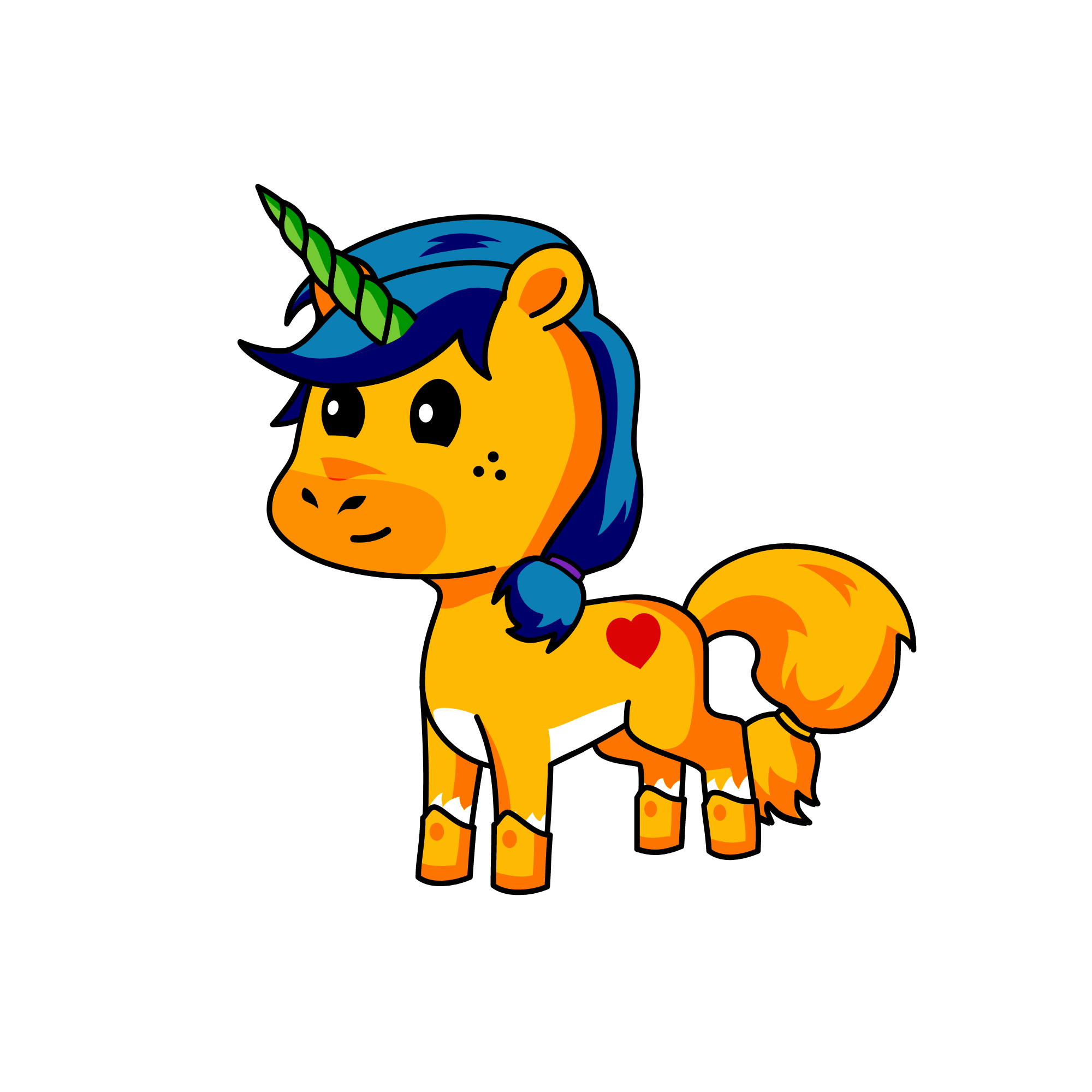 rare poopcorn, the unicorn