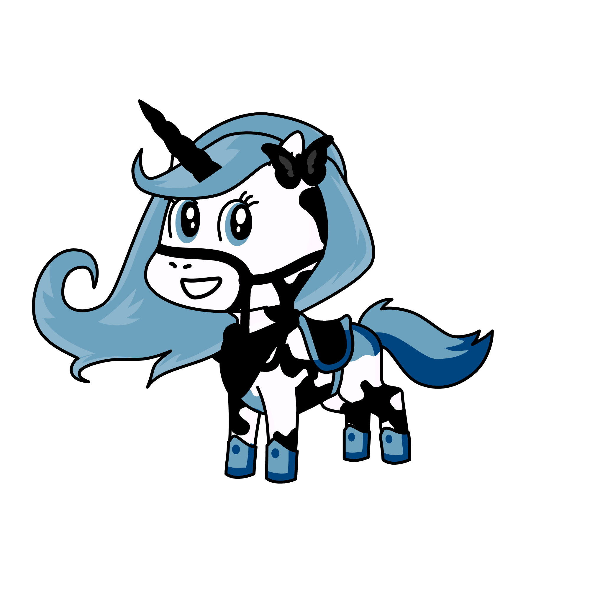 Snow, the unicorn