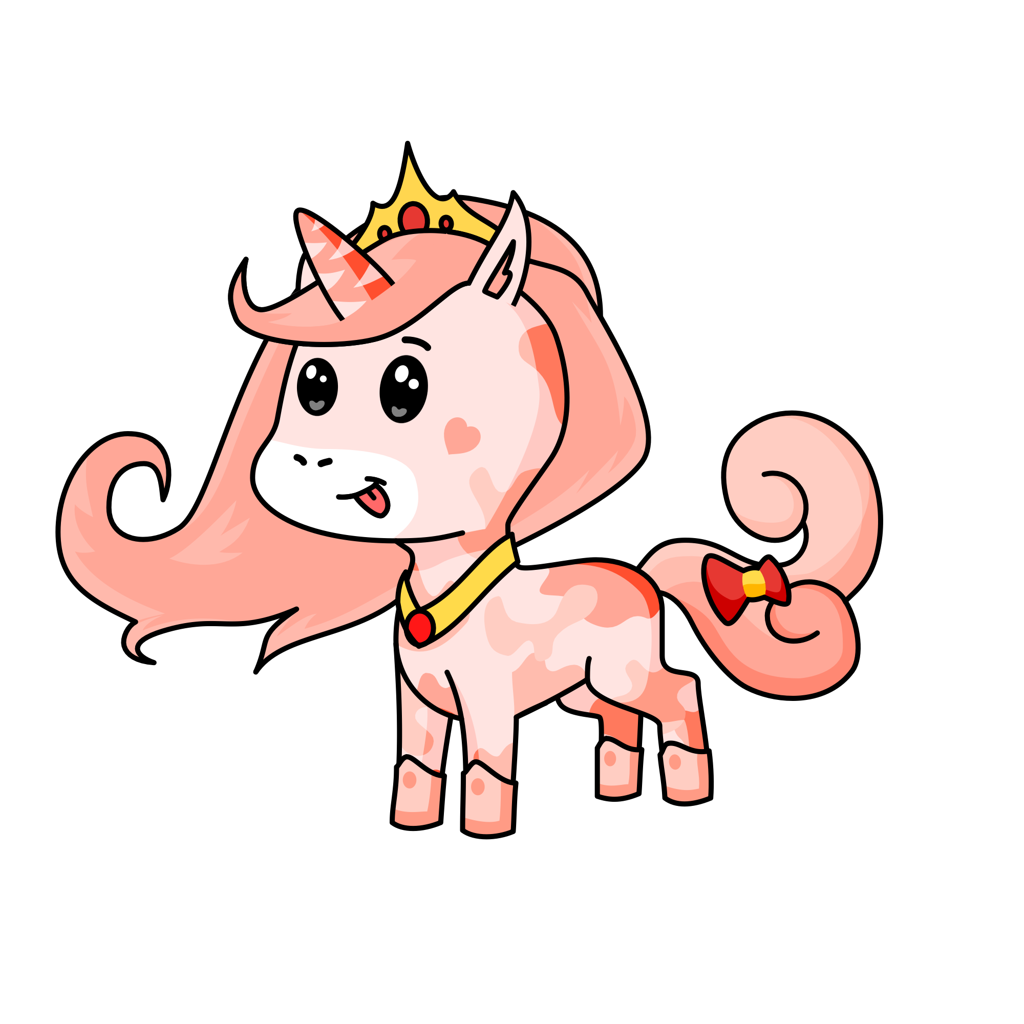 Princess Glaze of the JewelScales, the unicorn