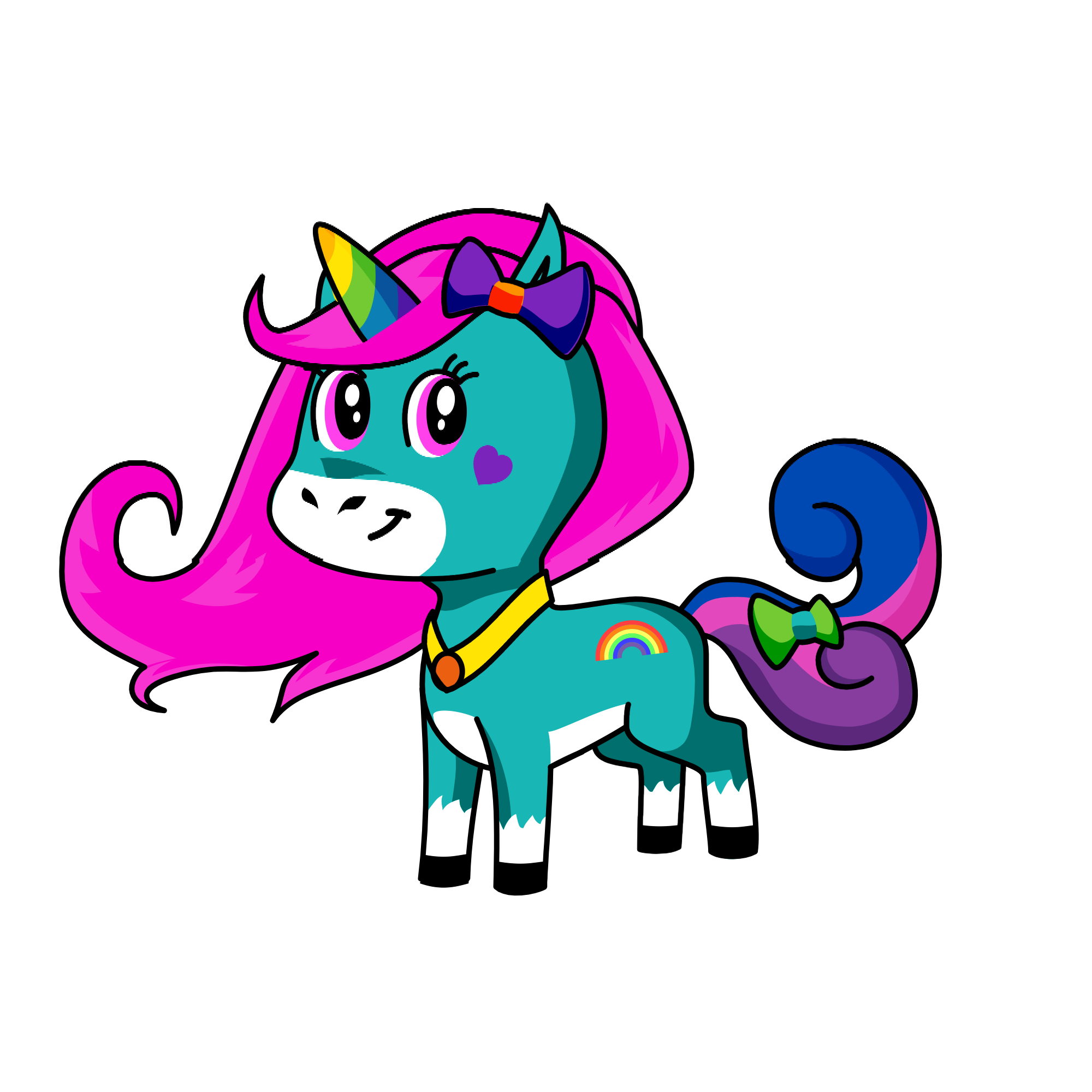 Maggie Magic , the unicorn