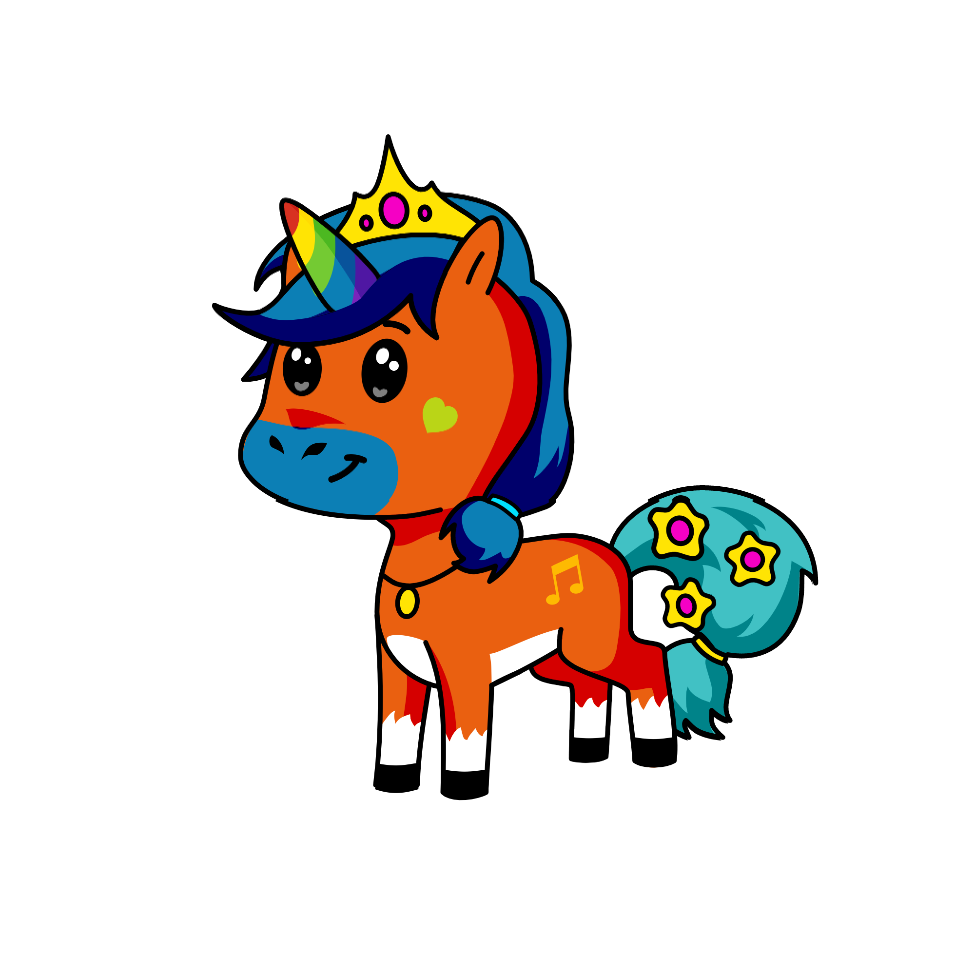 Princess Cece , the unicorn