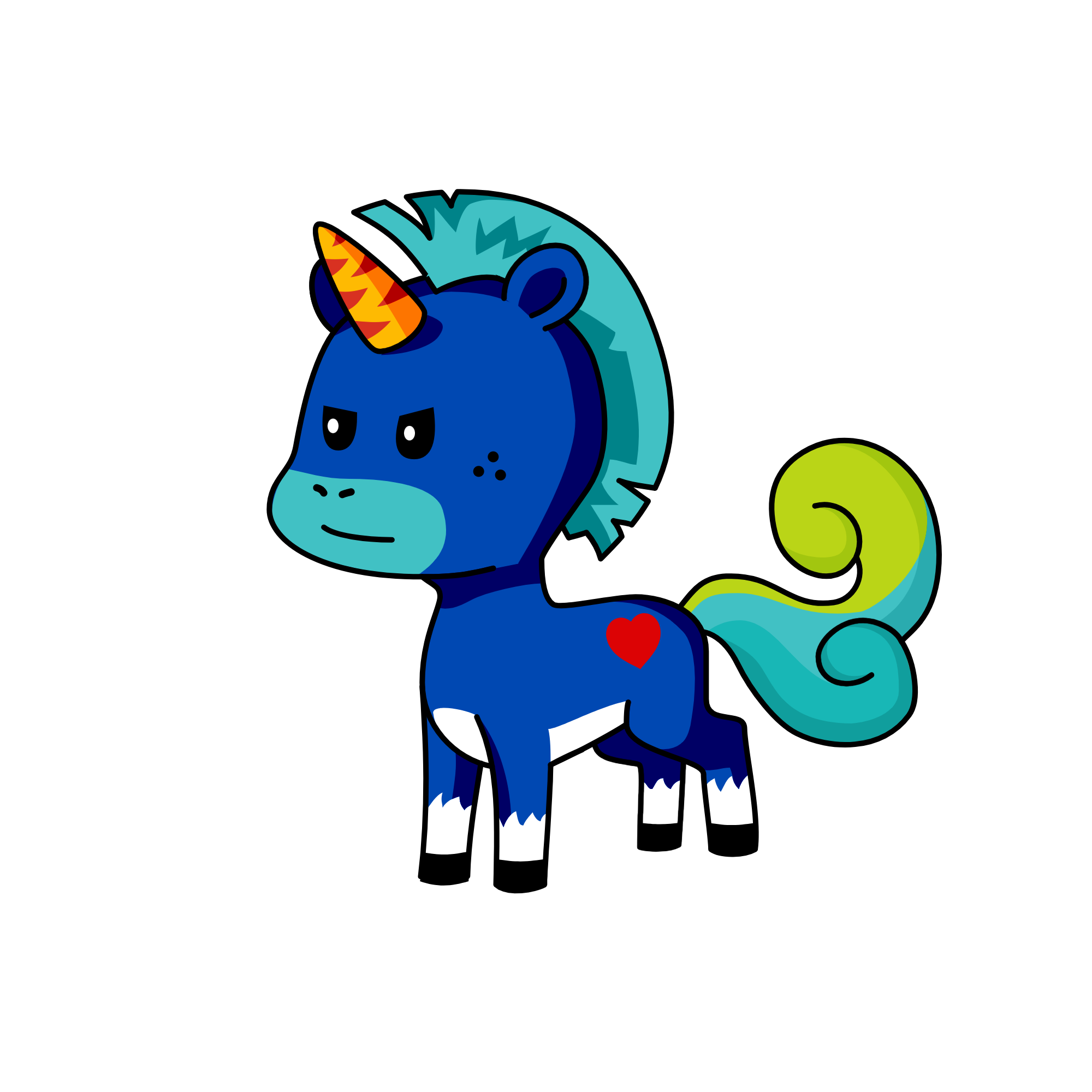 ttttttu, the unicorn