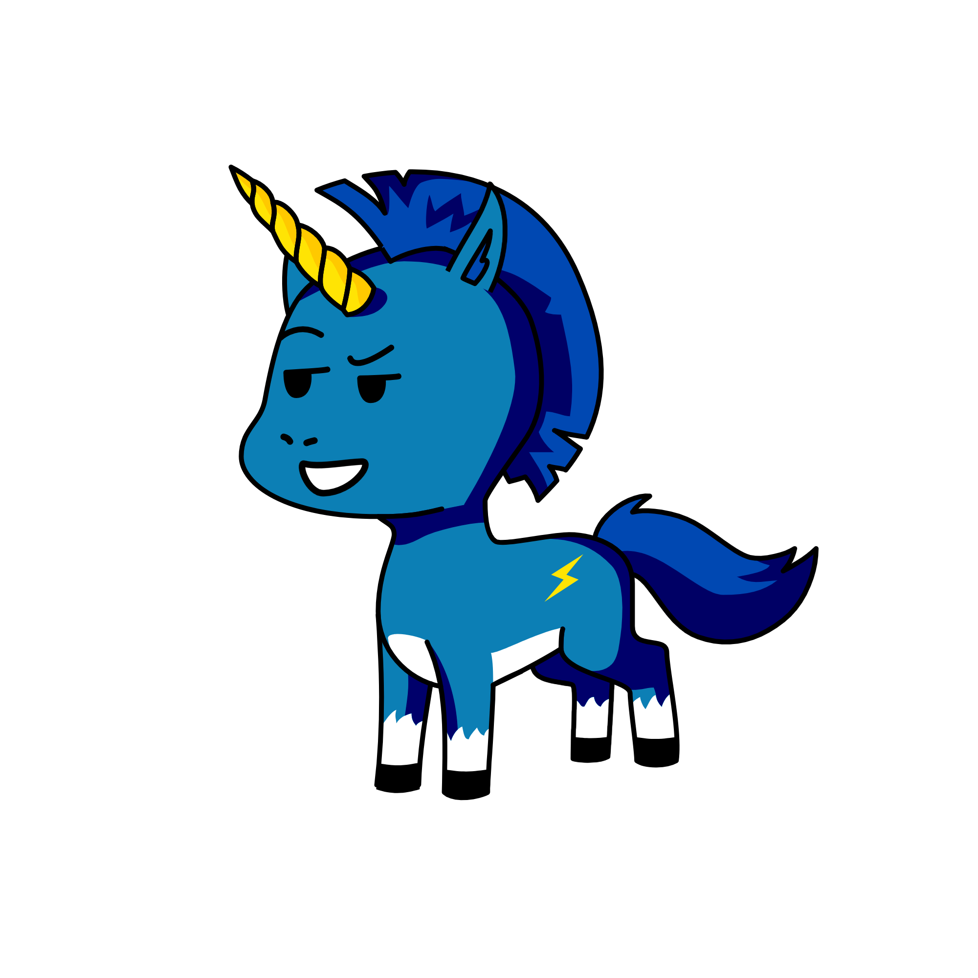 emo, the unicorn