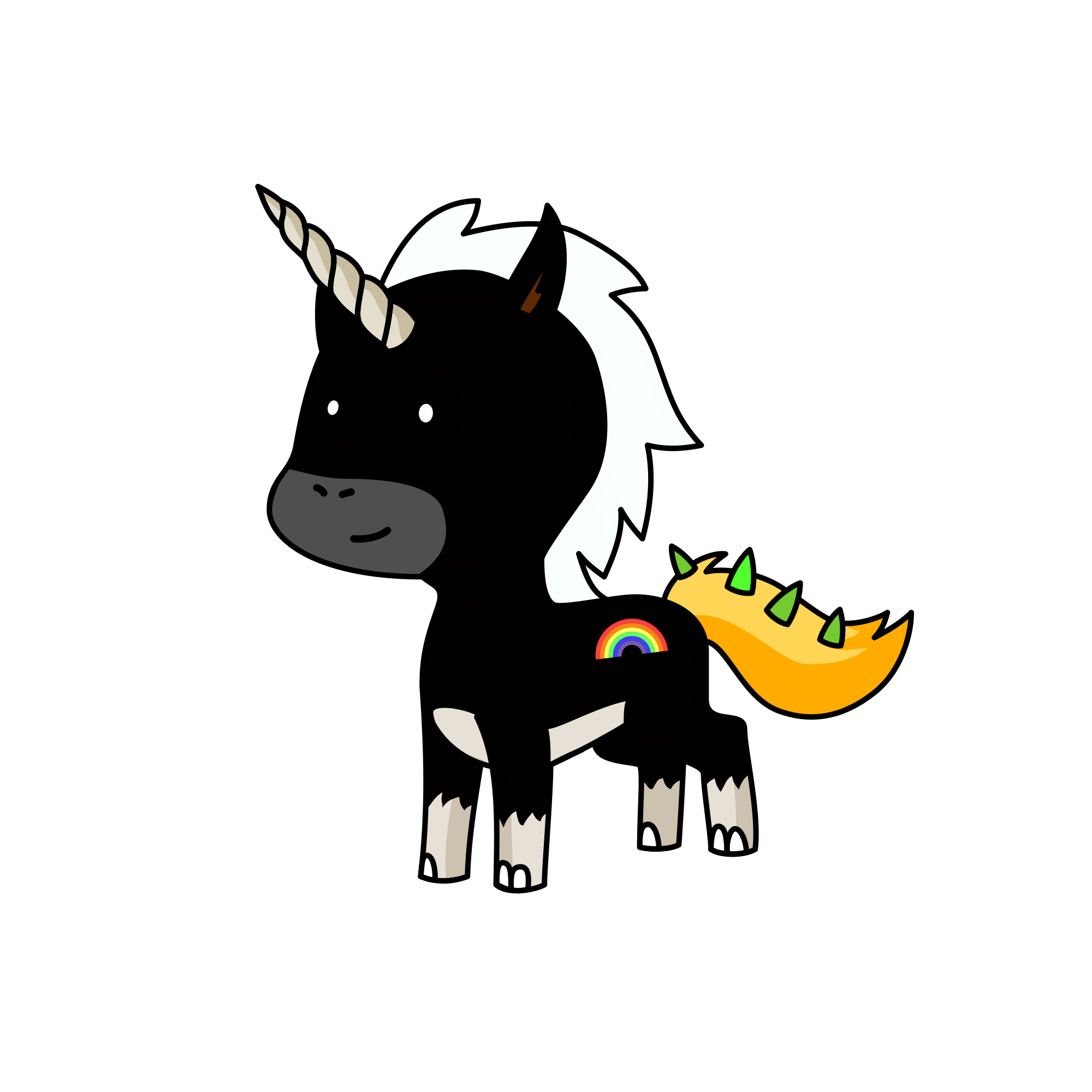 UR MOM, the unicorn