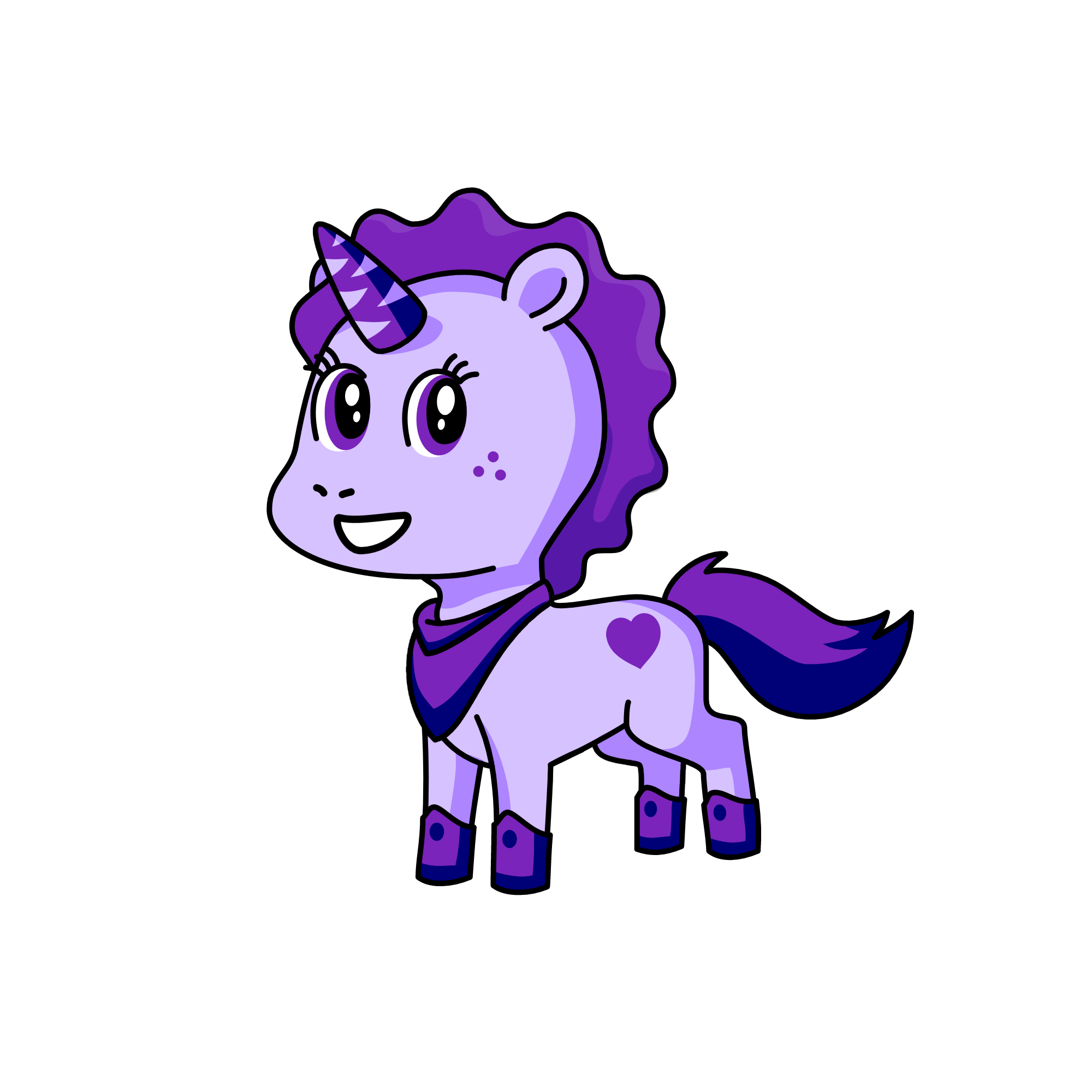 violet sweetsity, the unicorn