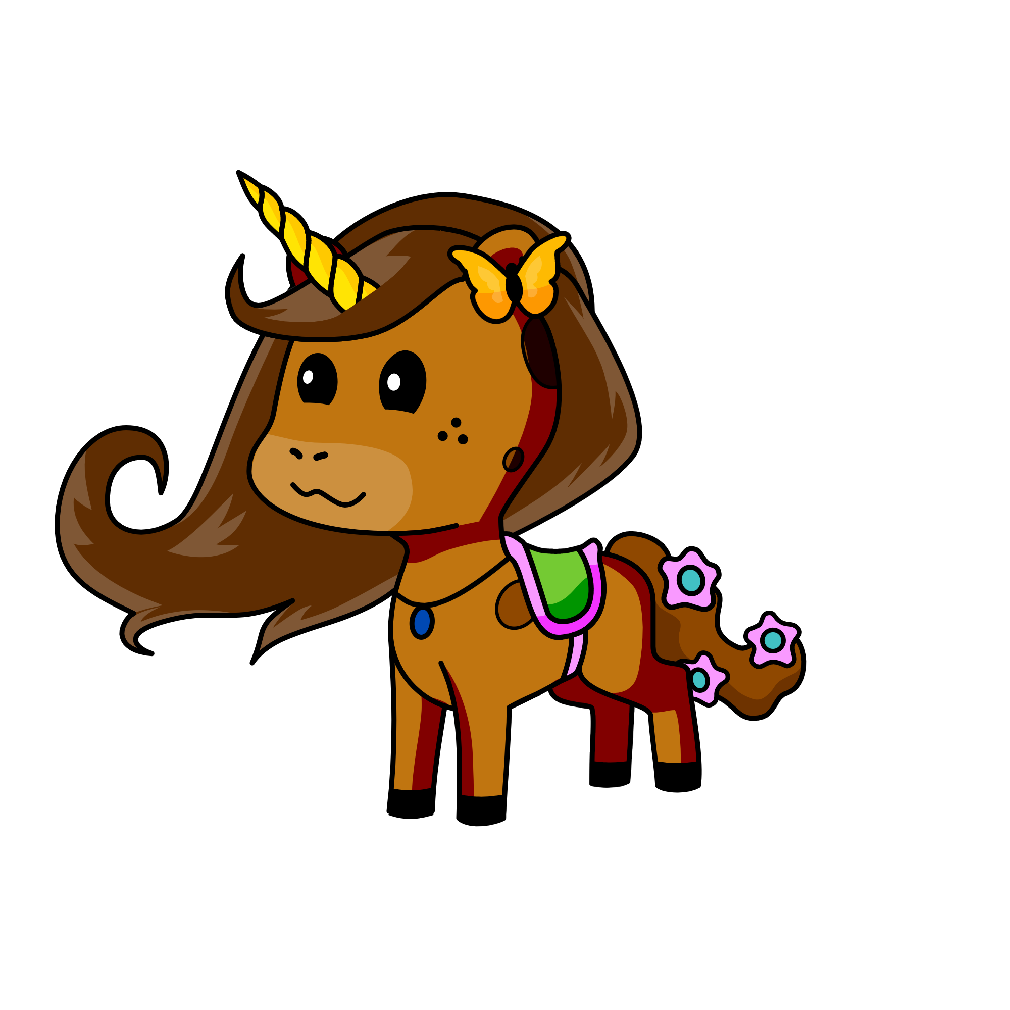 maple courage, the unicorn