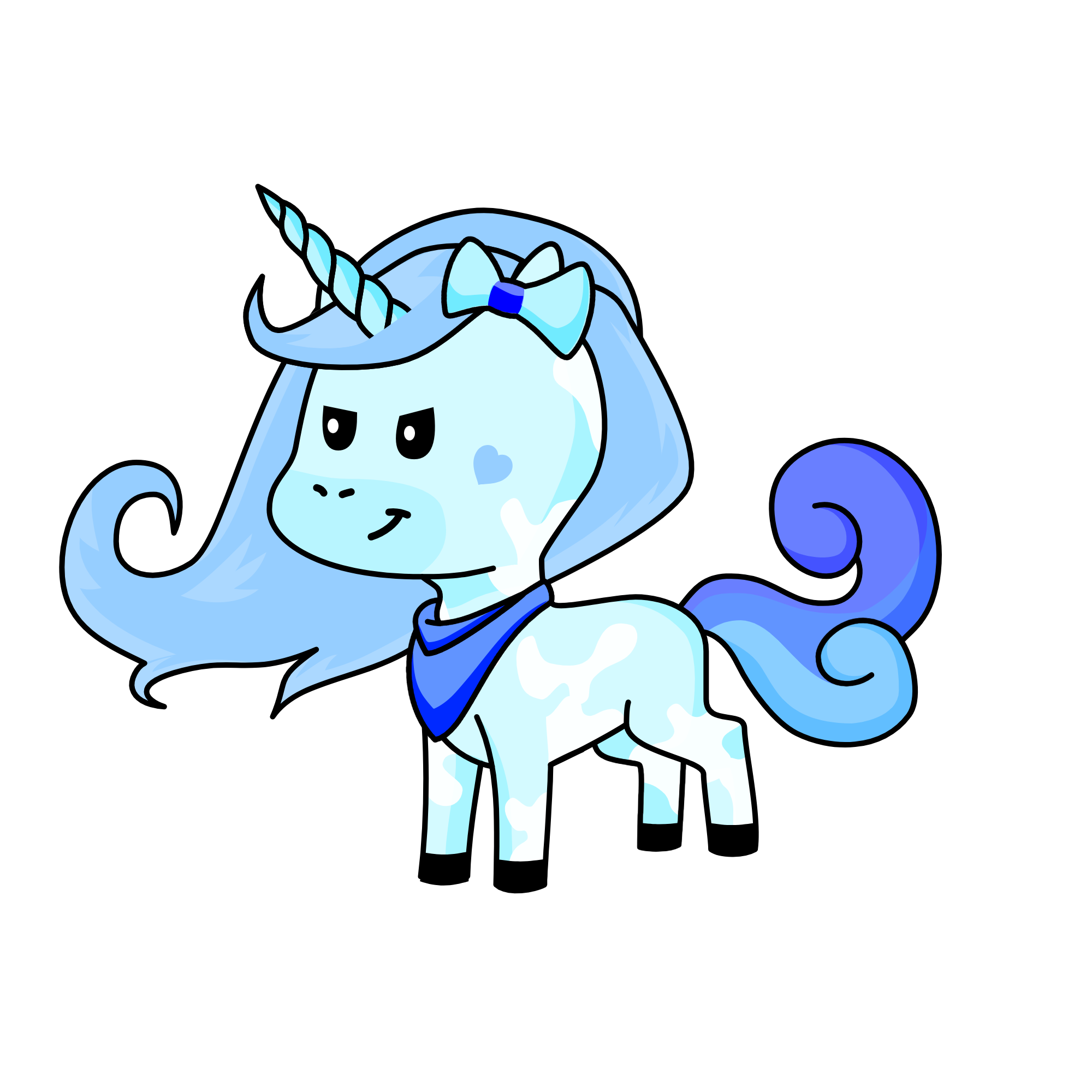 snow, the unicorn