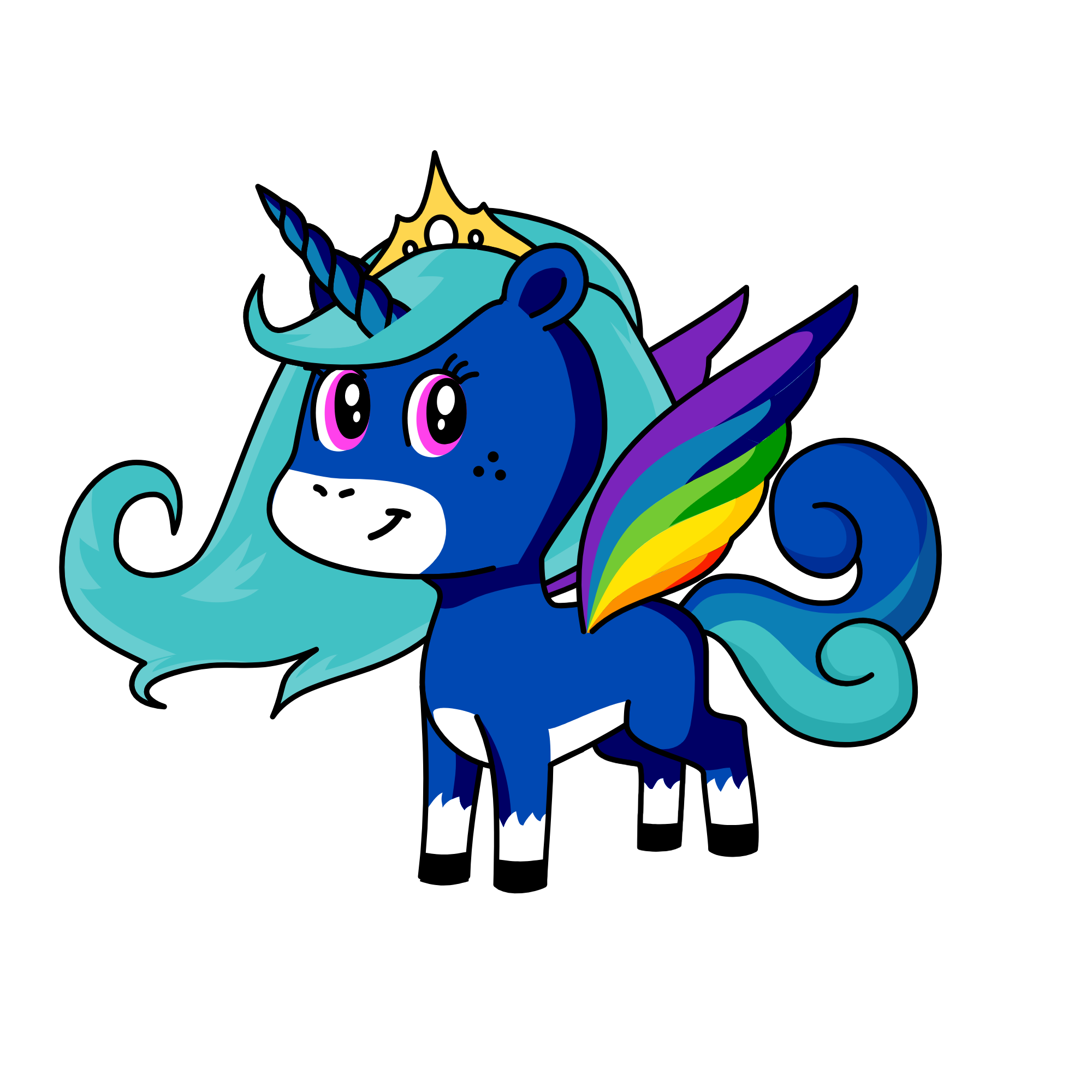 sparkels, the unicorn