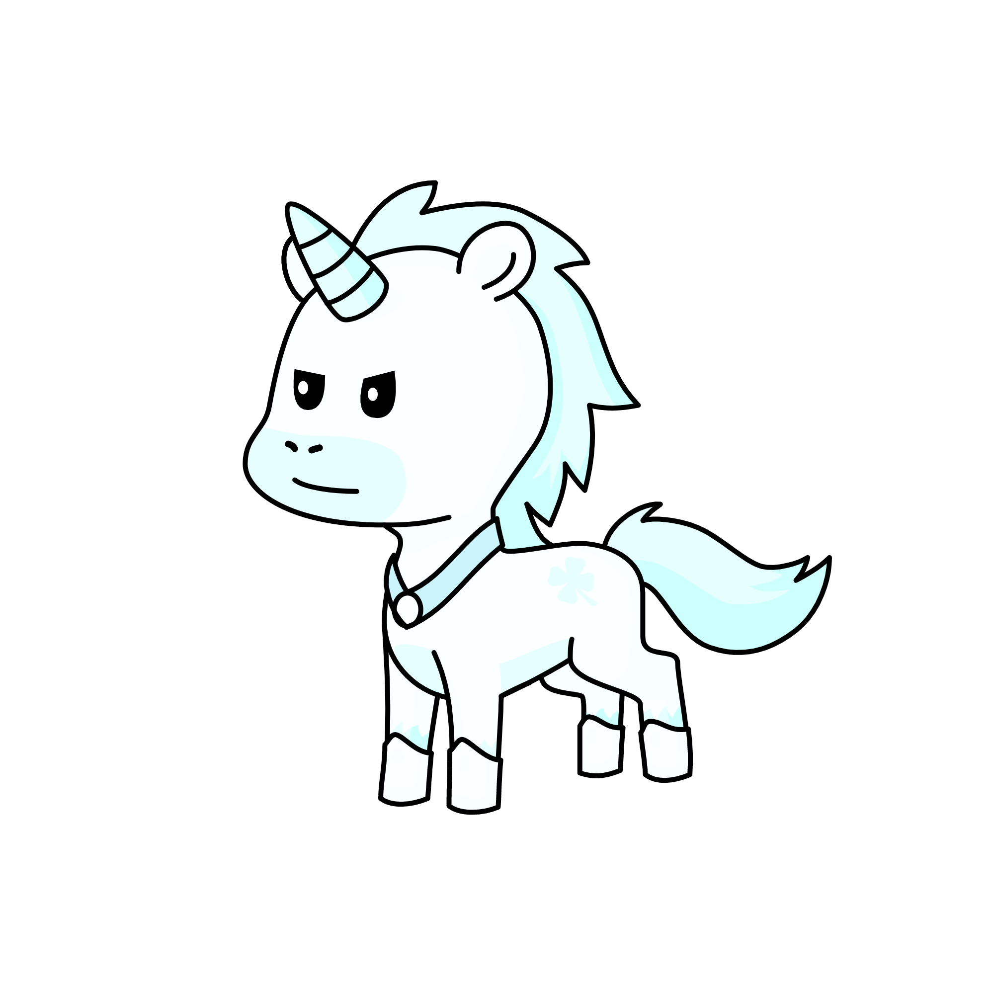 Ice, the unicorn