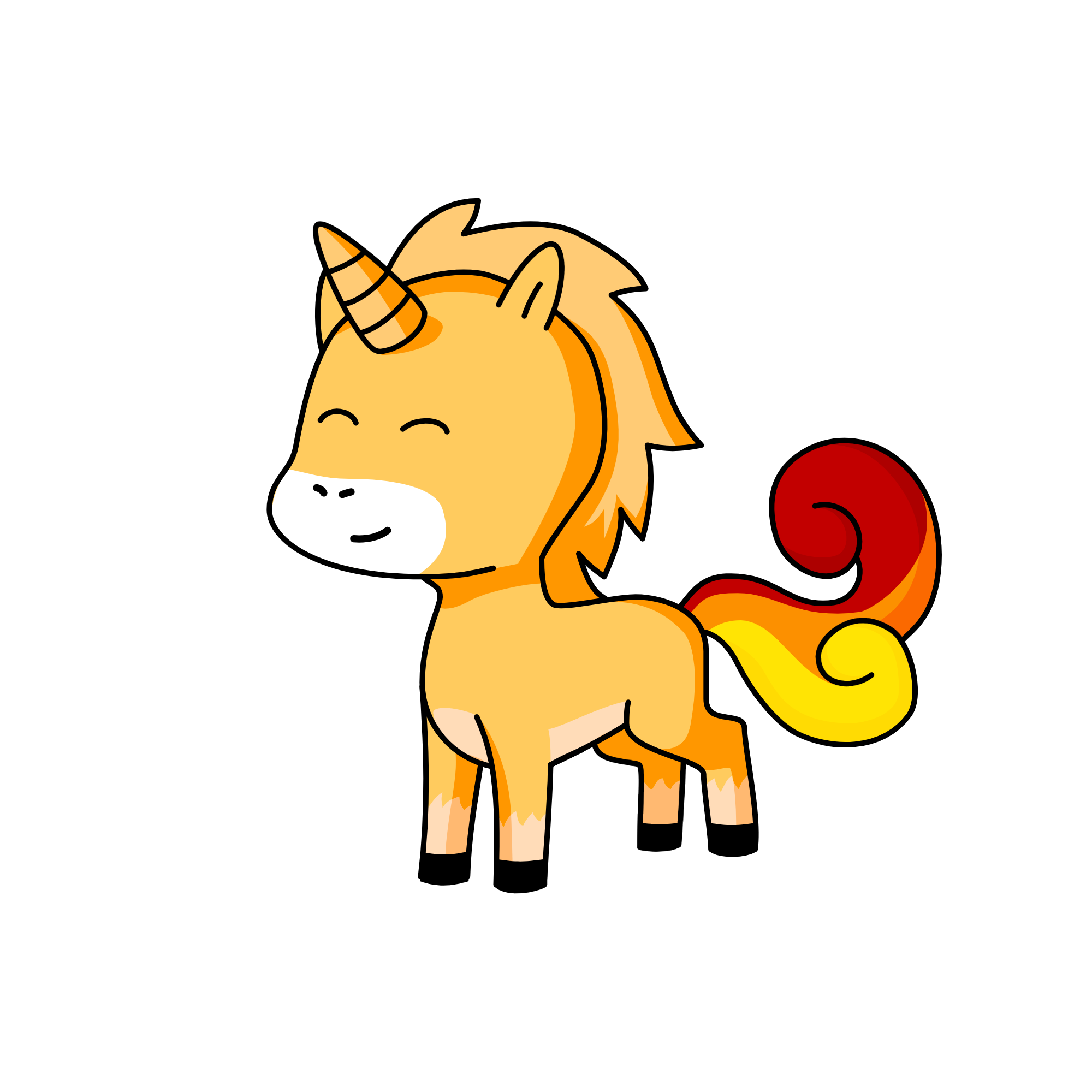 charmander, the unicorn