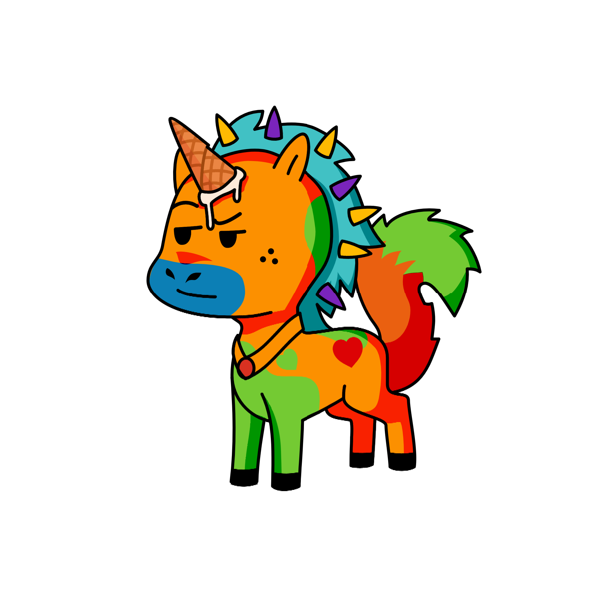 Pdtfvgfvdcfvgfgrtygrygrg, the unicorn