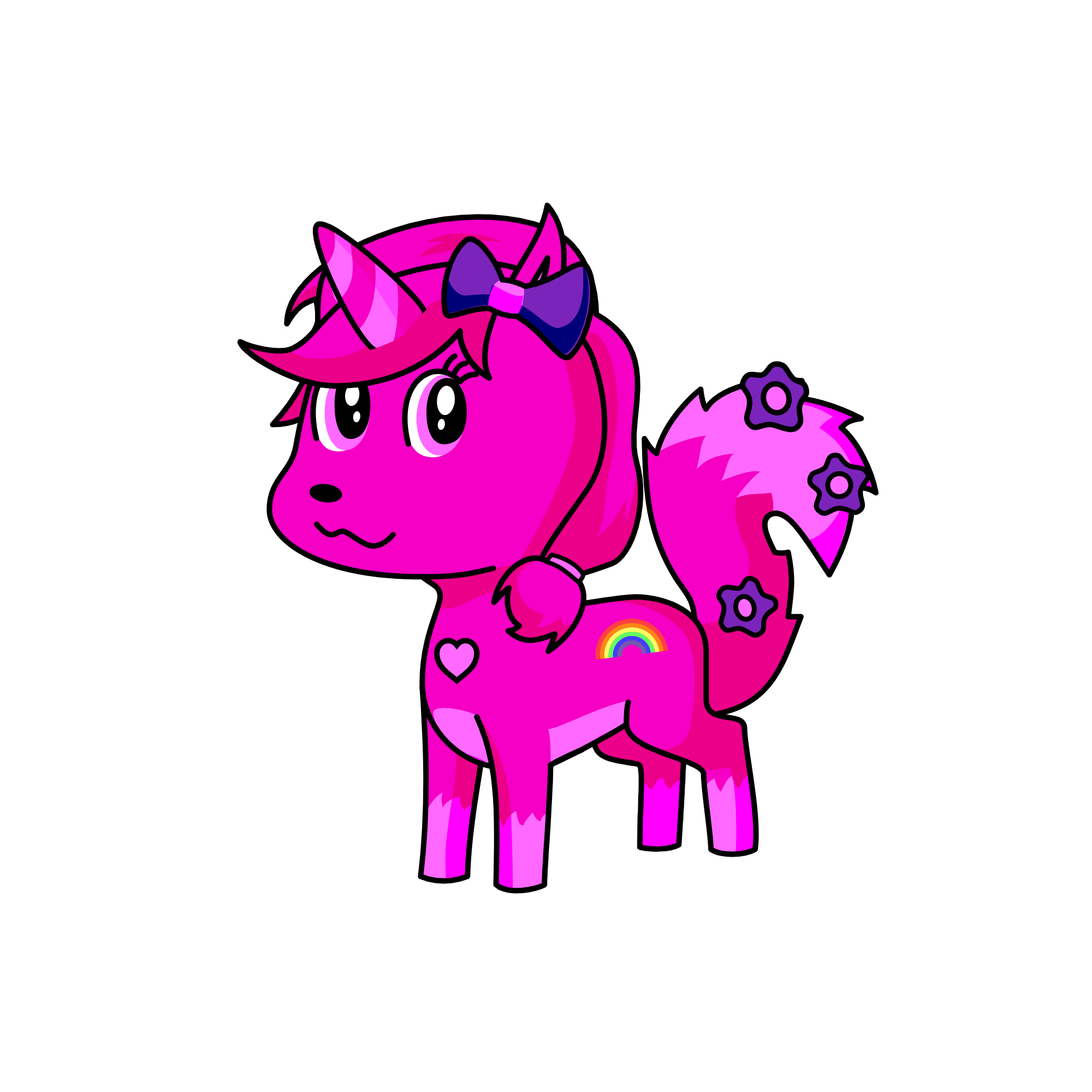 pinky, the unicorn