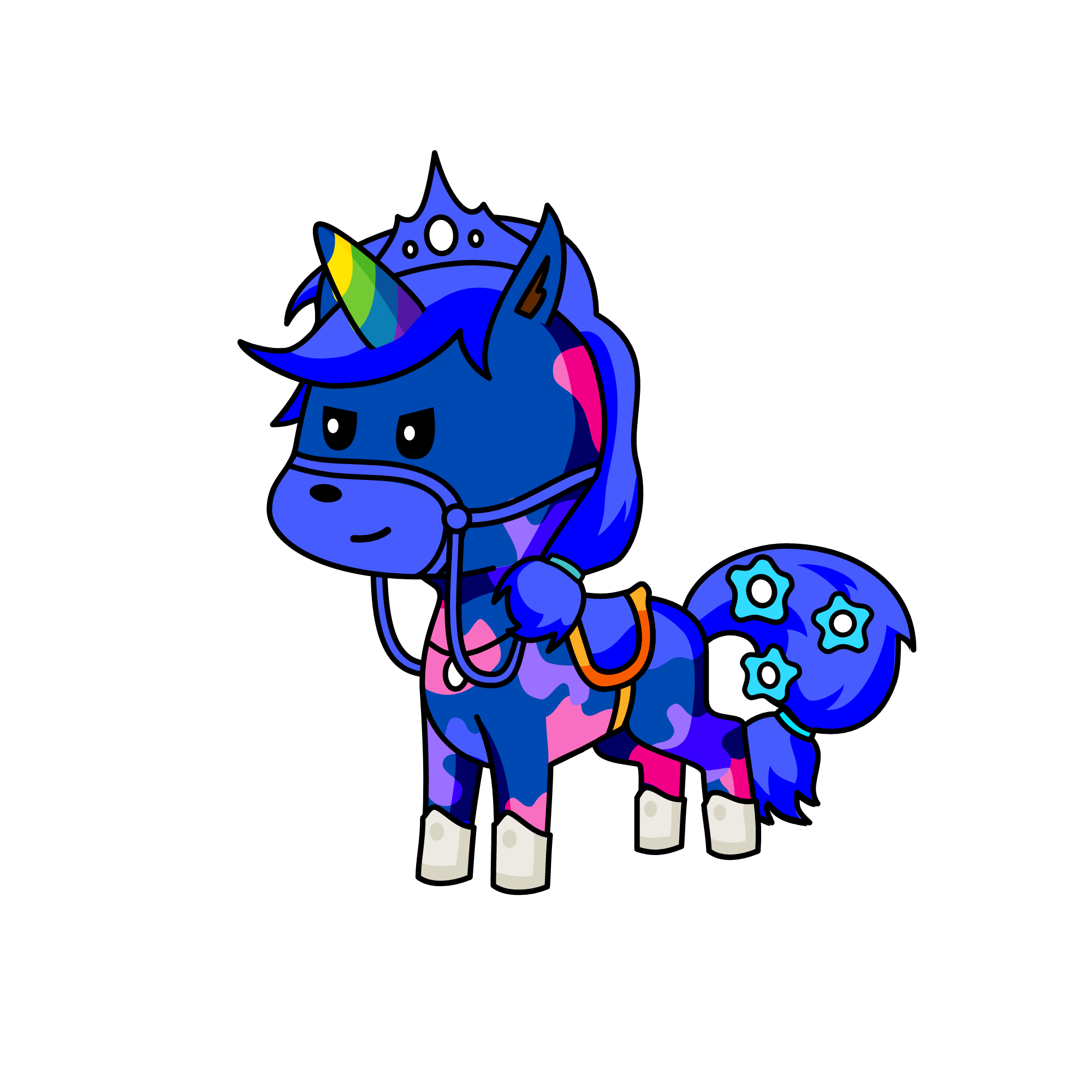 moon drop, the unicorn