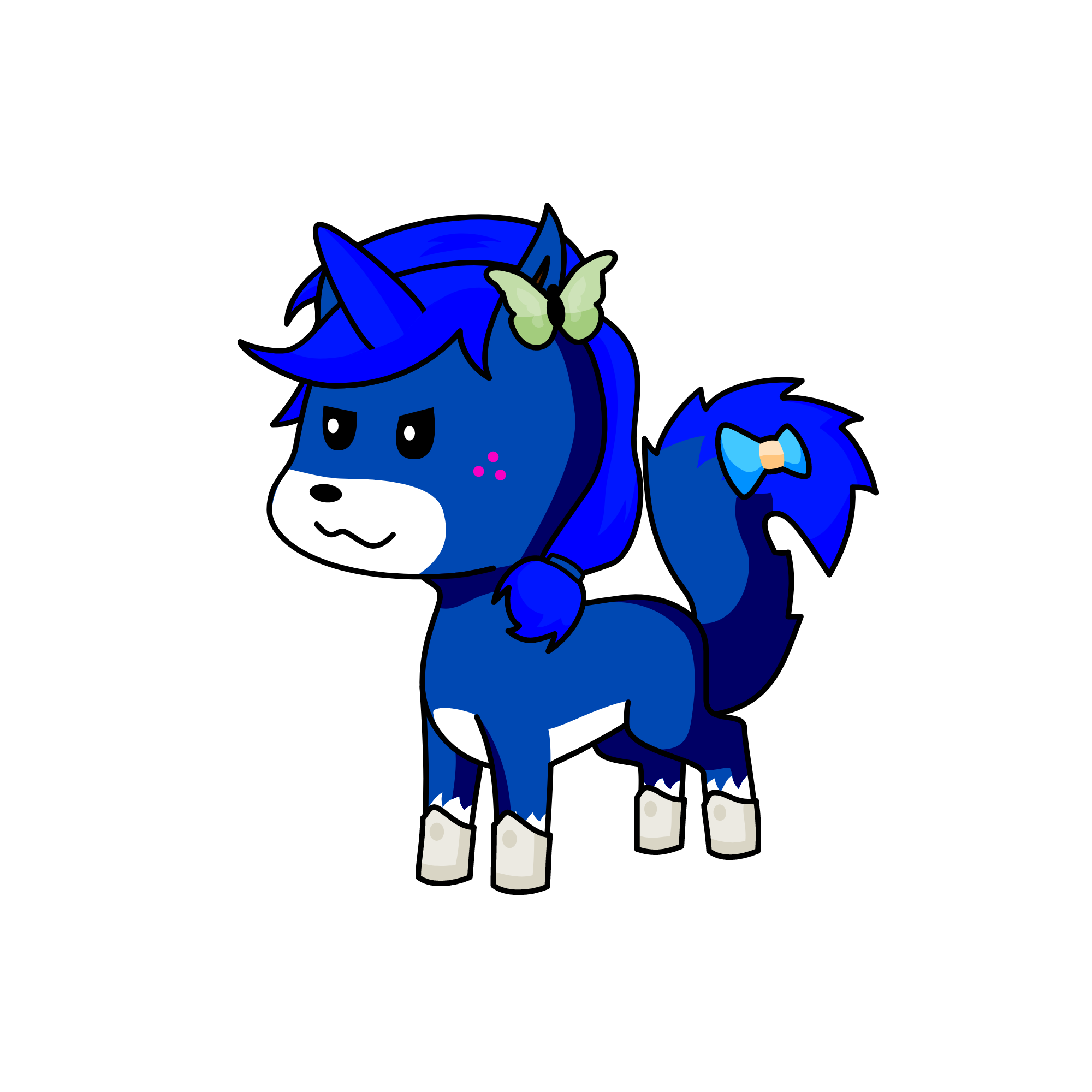 moon drop, the unicorn