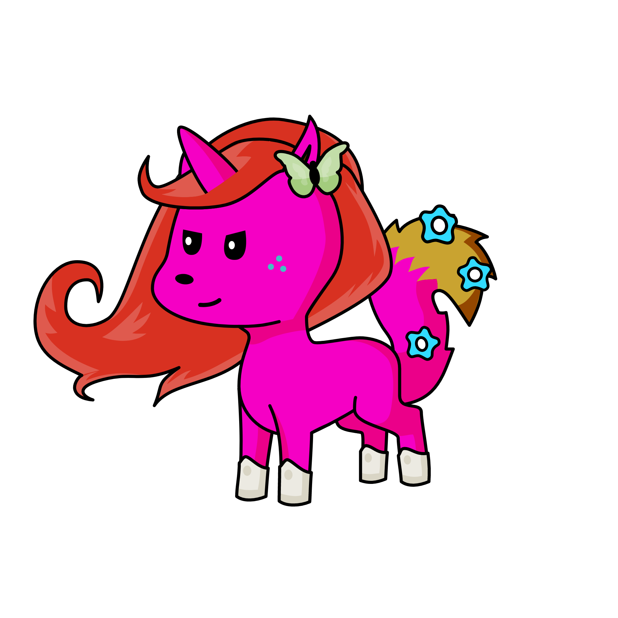 sun drop, the unicorn