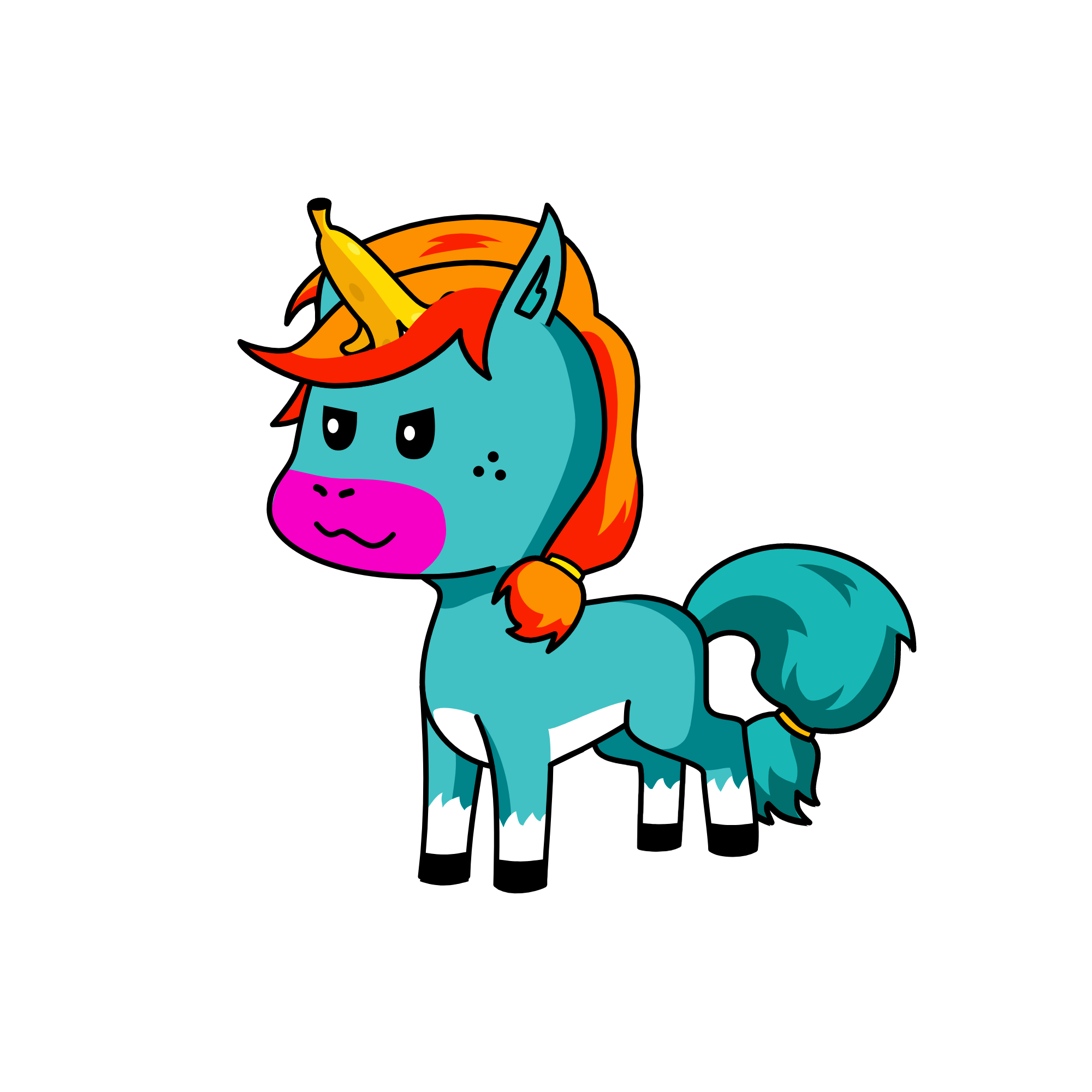 trashey, the unicorn