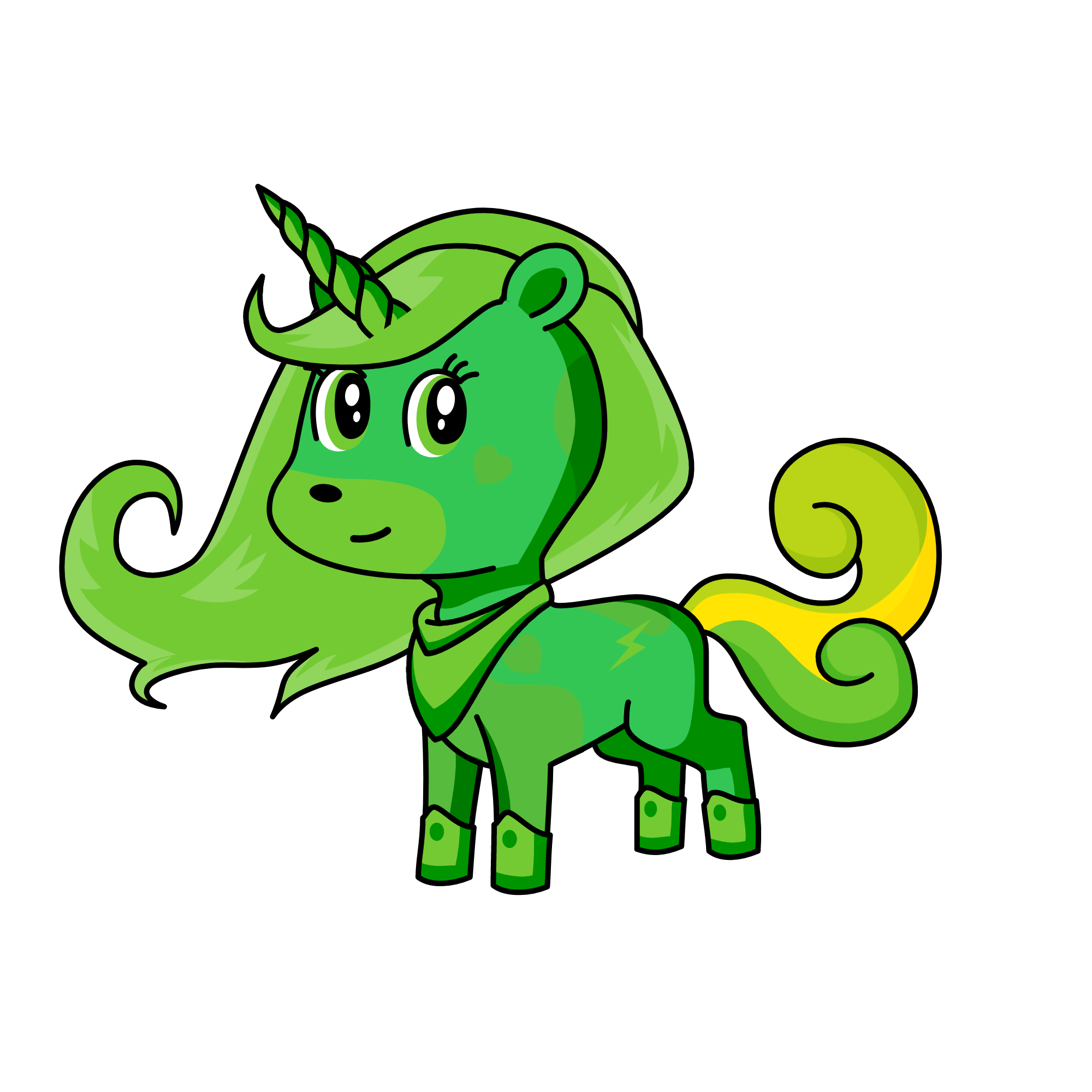 Dinner, the unicorn