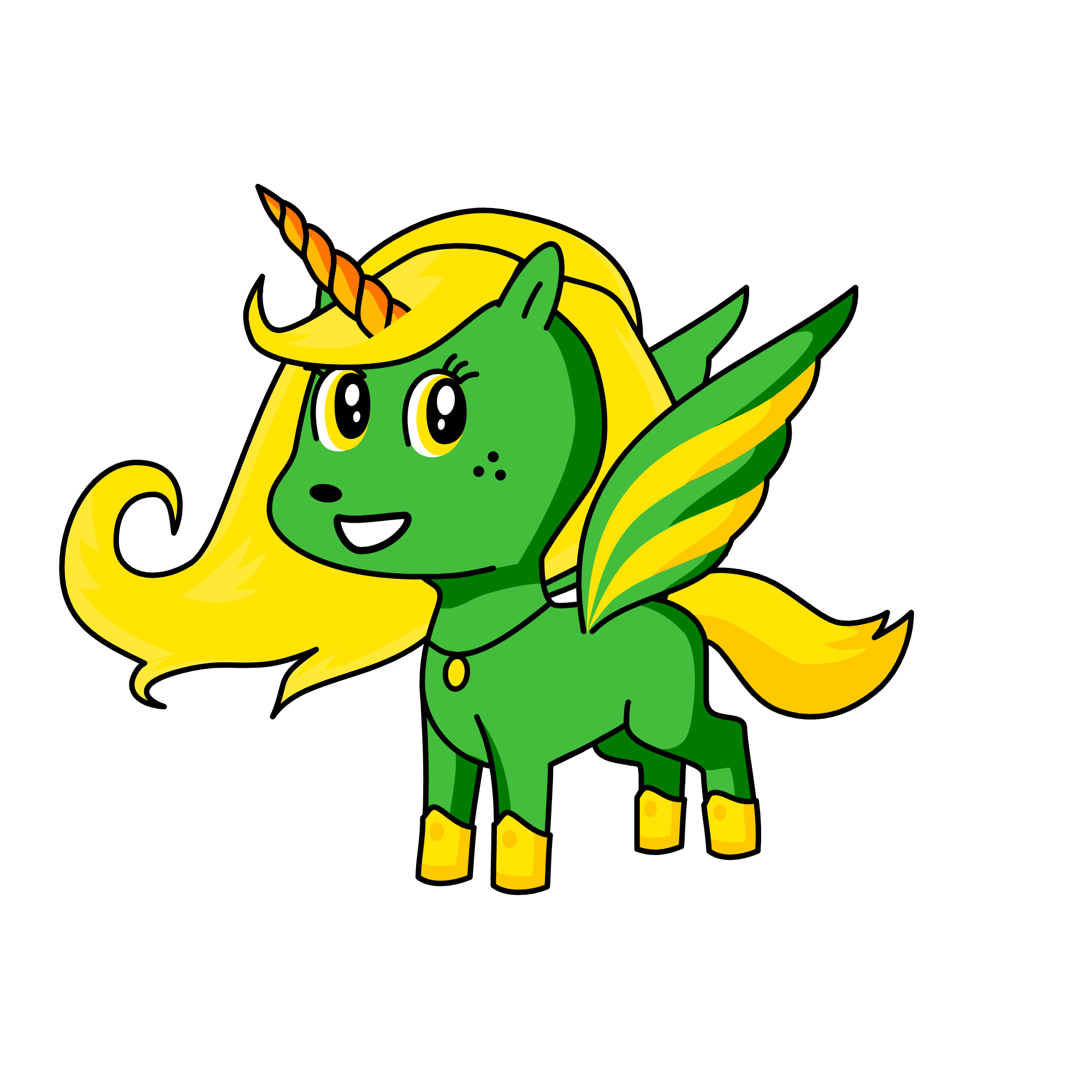 treafly, the unicorn