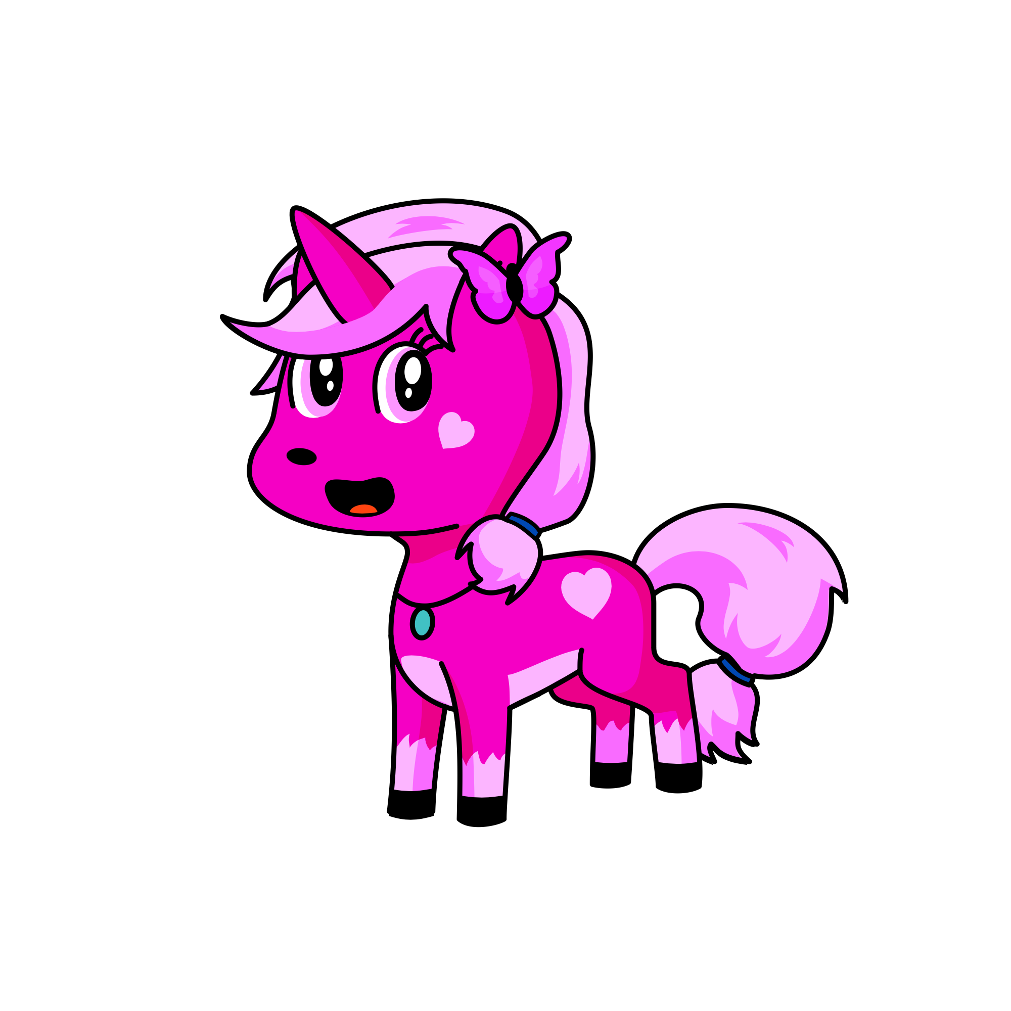 heart ♡, the unicorn
