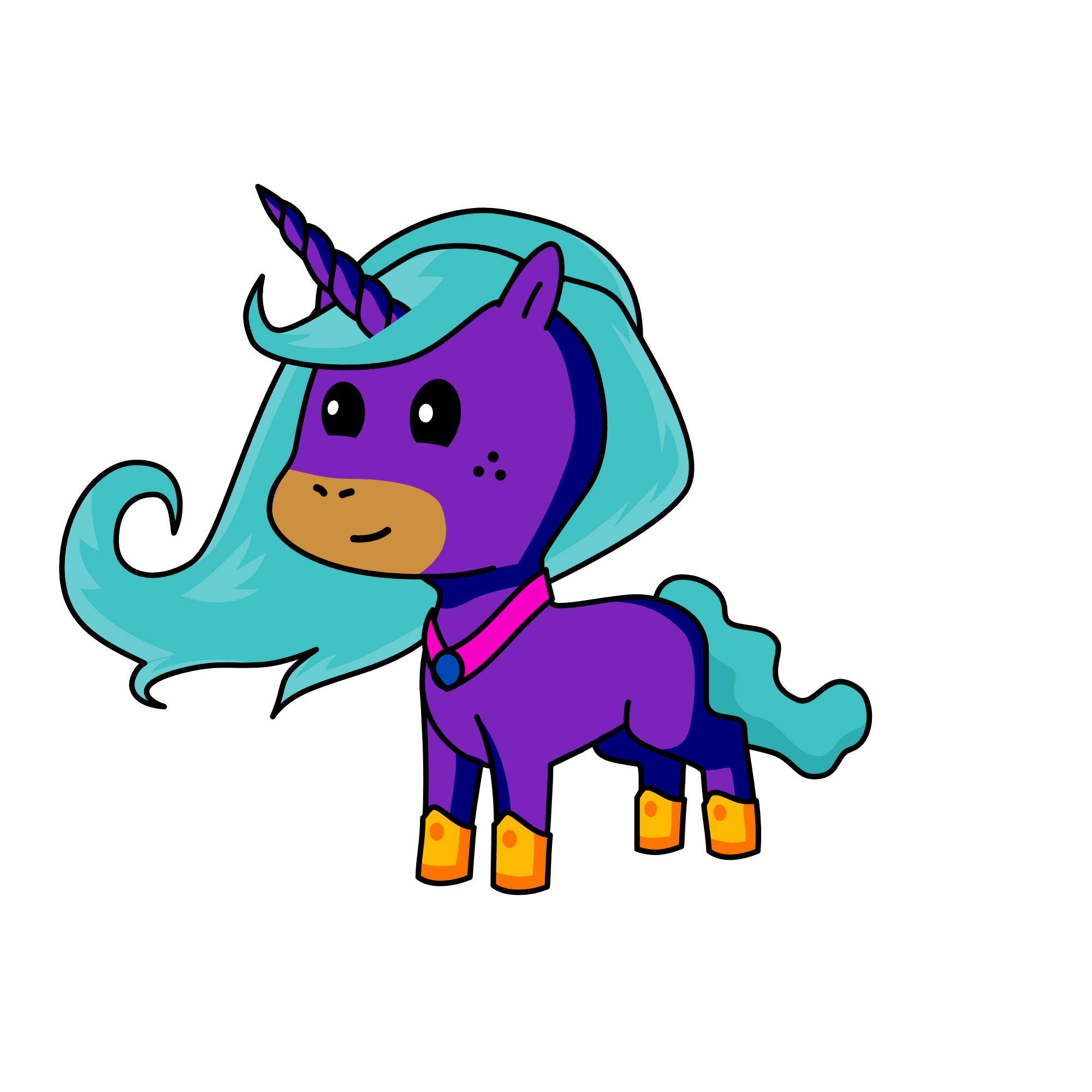 flitter, the unicorn